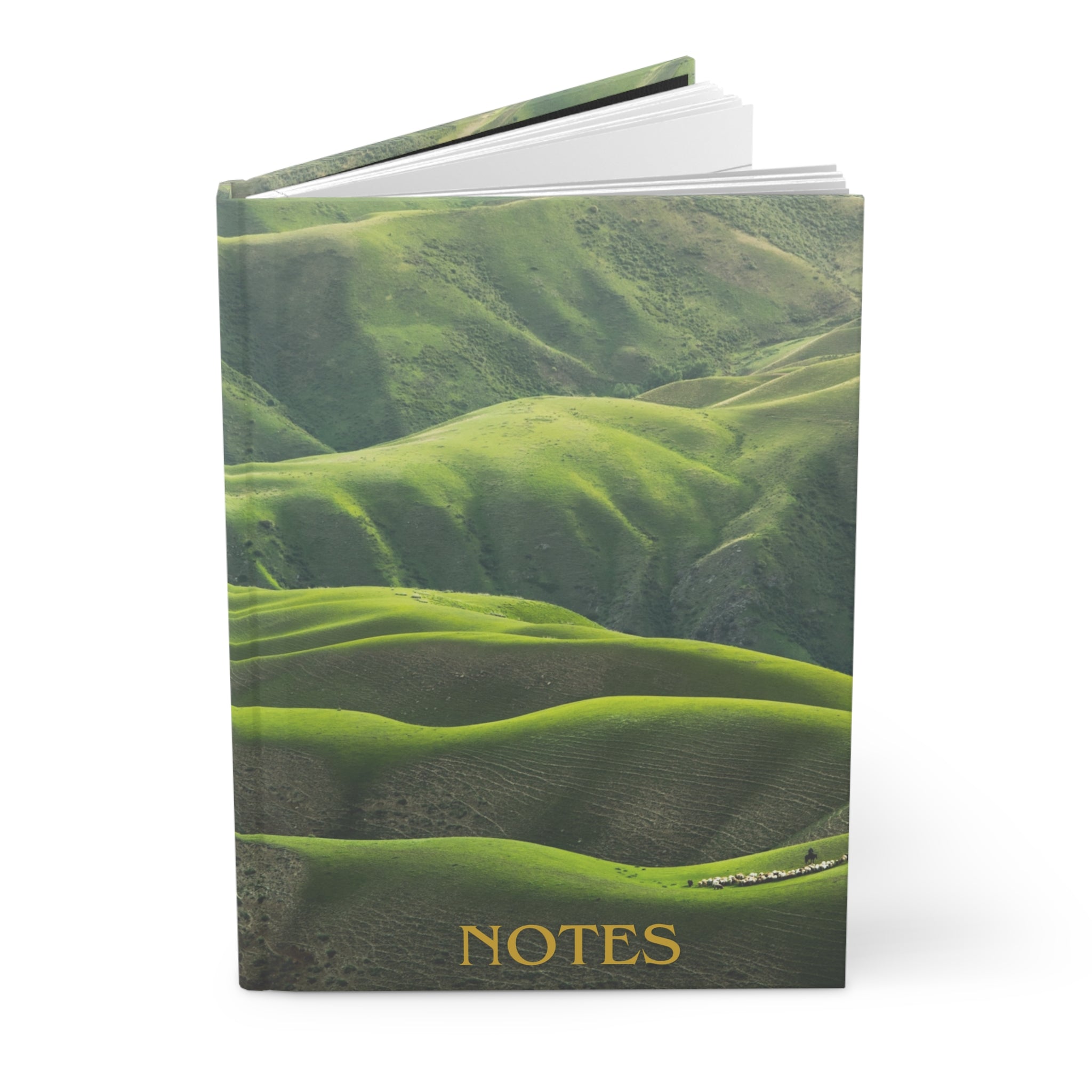 Hardcover Journal Matte - Field (Green) Notes