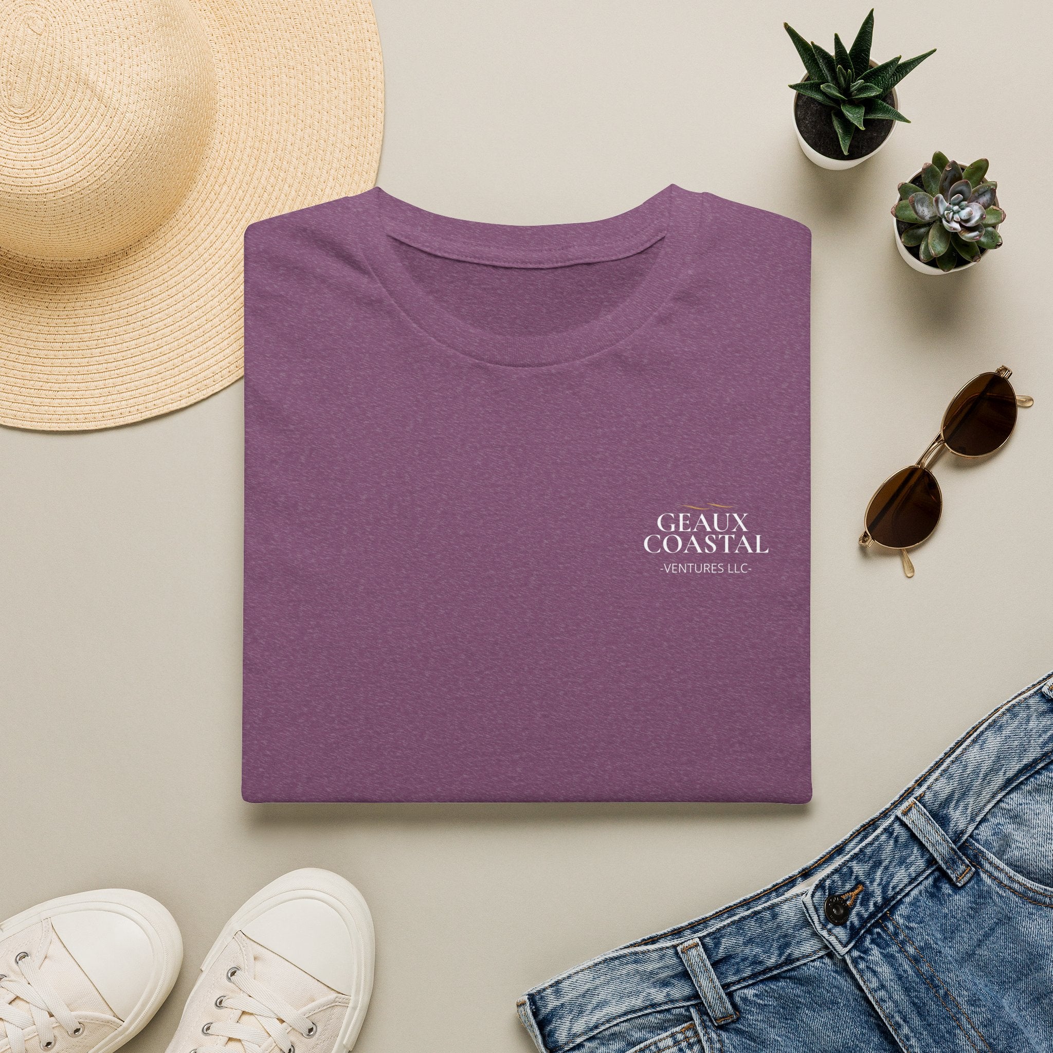 Men and Women - Soft Relaxed Tee- God why he's been leading you through deep waters