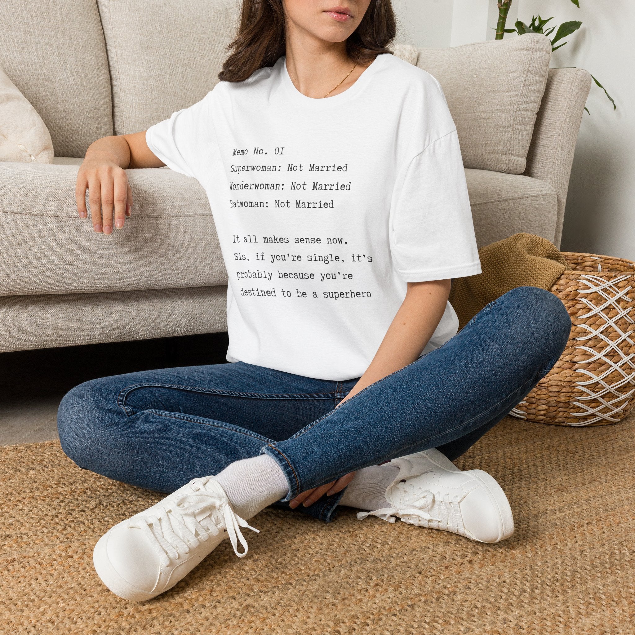 Ladies Super Soft Relaxed - Superwoman
