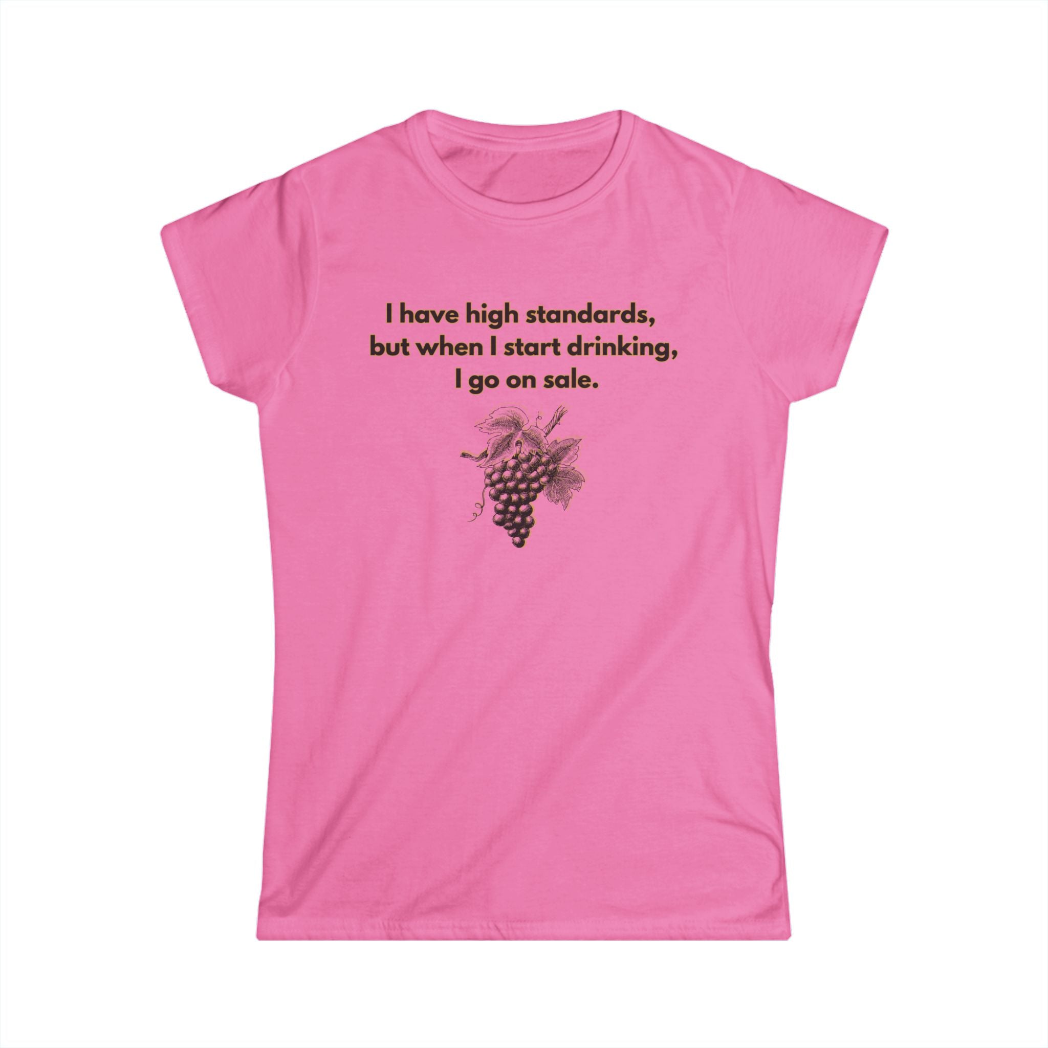 Women's Softstyle Tee - Fitted - Going on Sale Wine