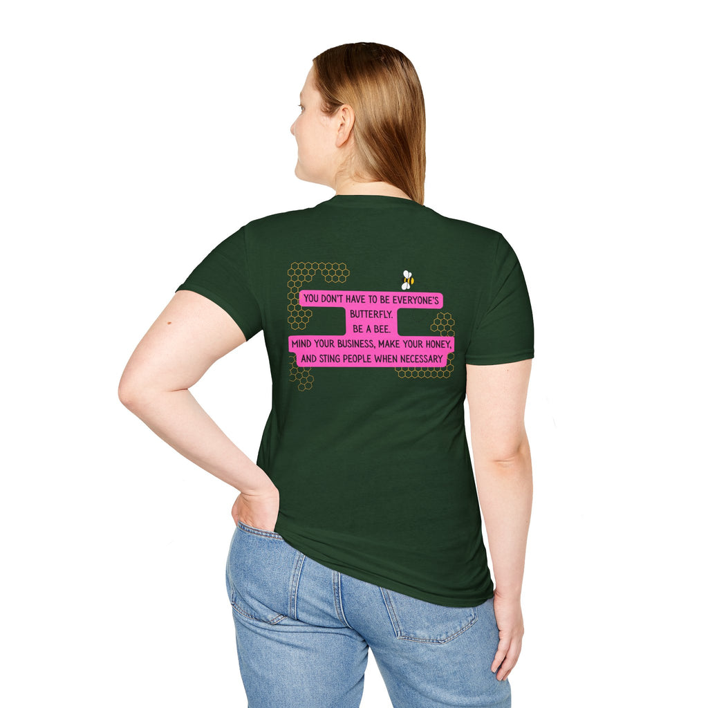 Ladies Soft Relaxed Tee - Be a Bee Funny