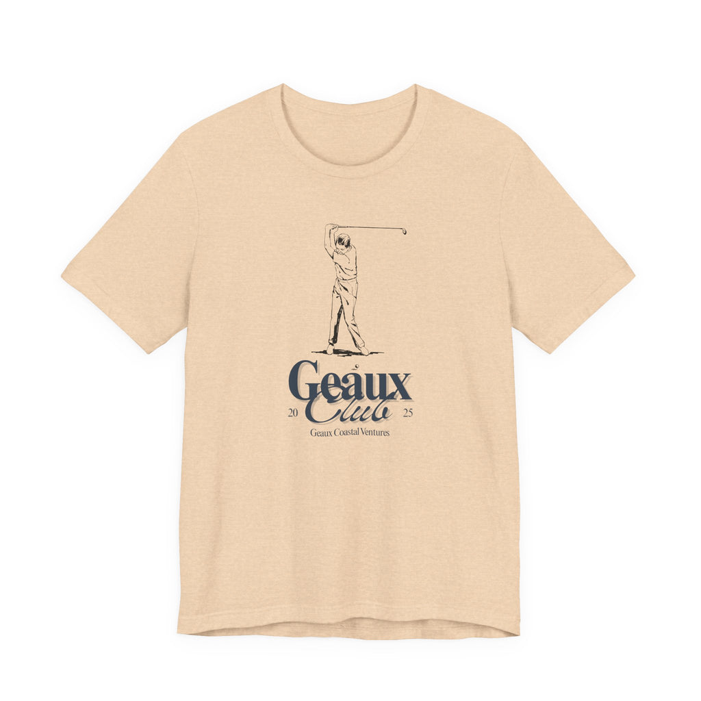 Men's Short Sleeve Tee - "Golf" "Geaux"