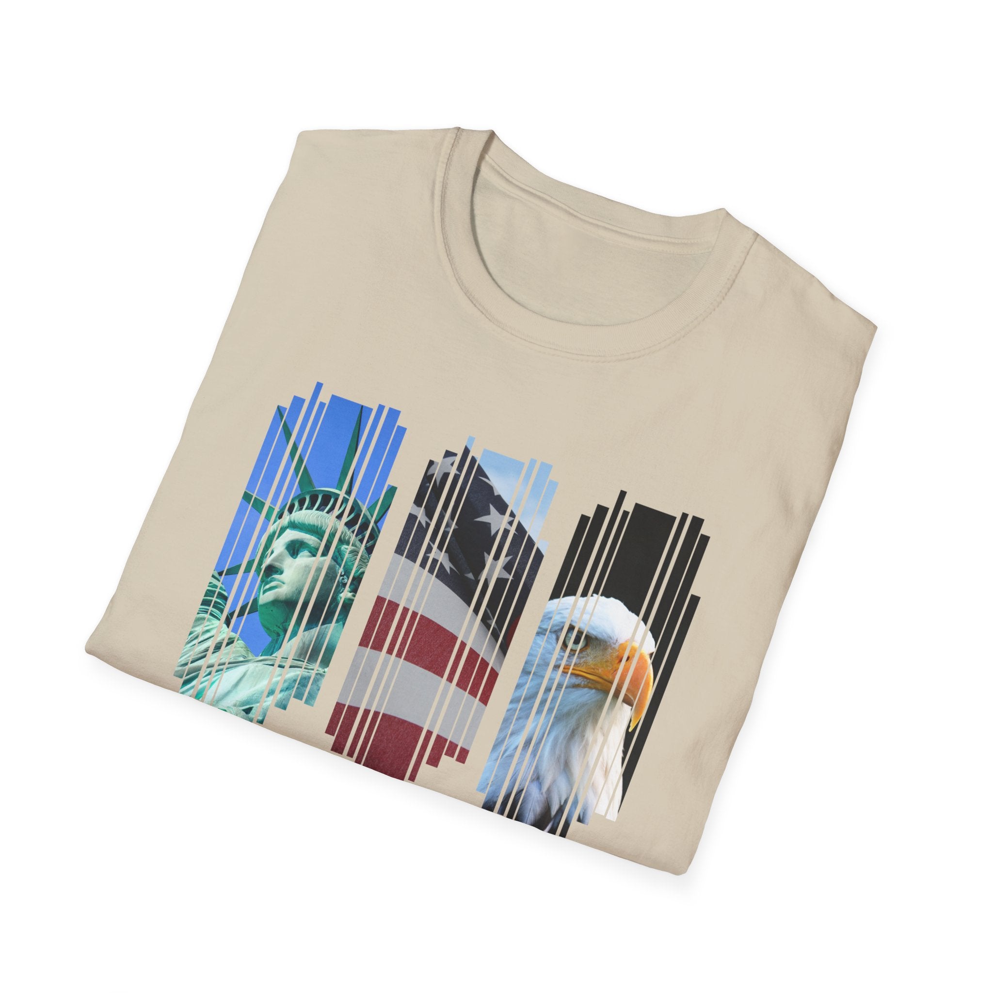 Relaxed Soft Tee - Men and Women - America