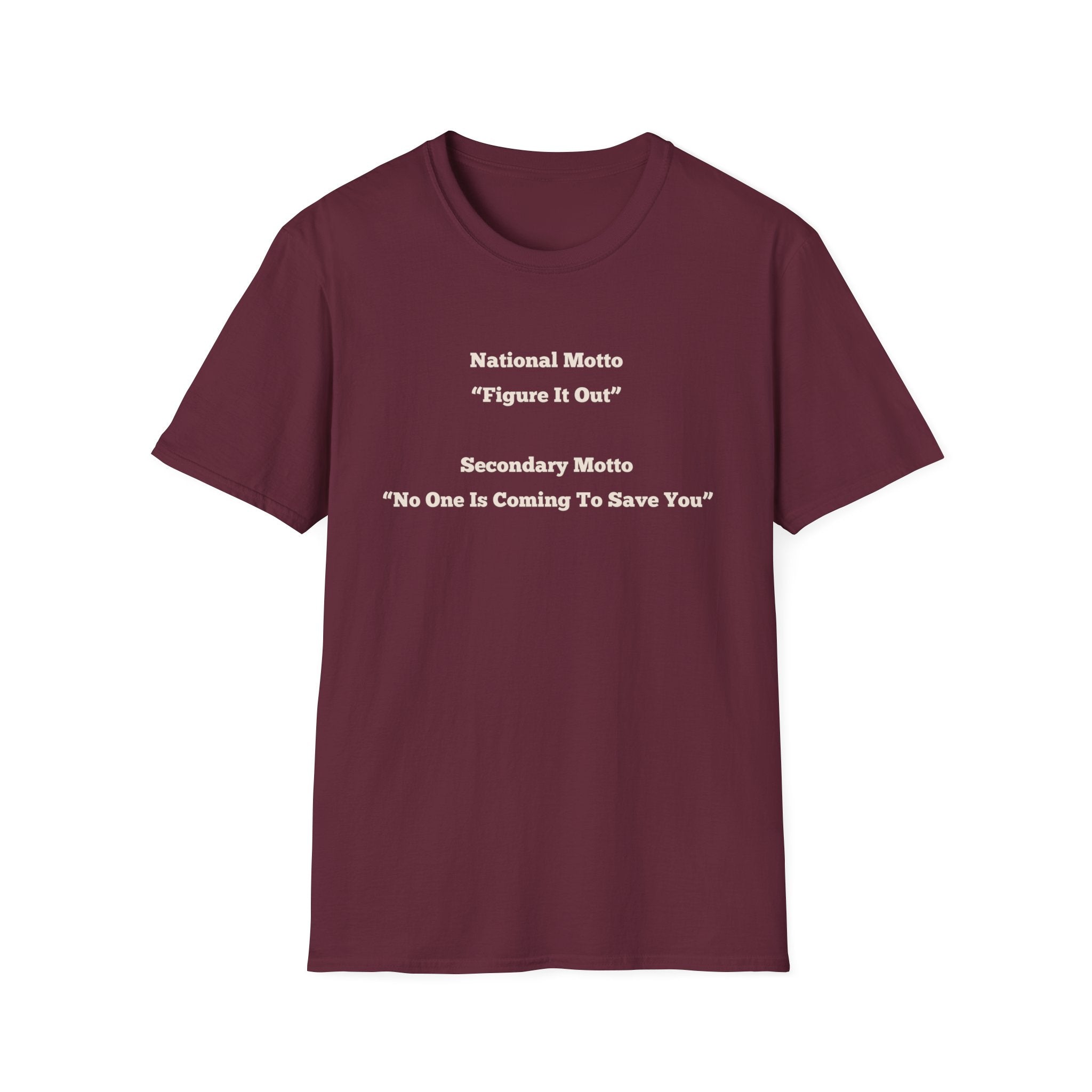 Men's Relaxed Tee - Motto Figure it Out