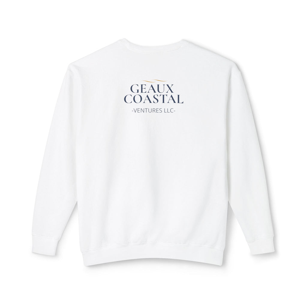 Ladies Lightweight Crewneck Sweatshirt - It's fine but Jesus will know