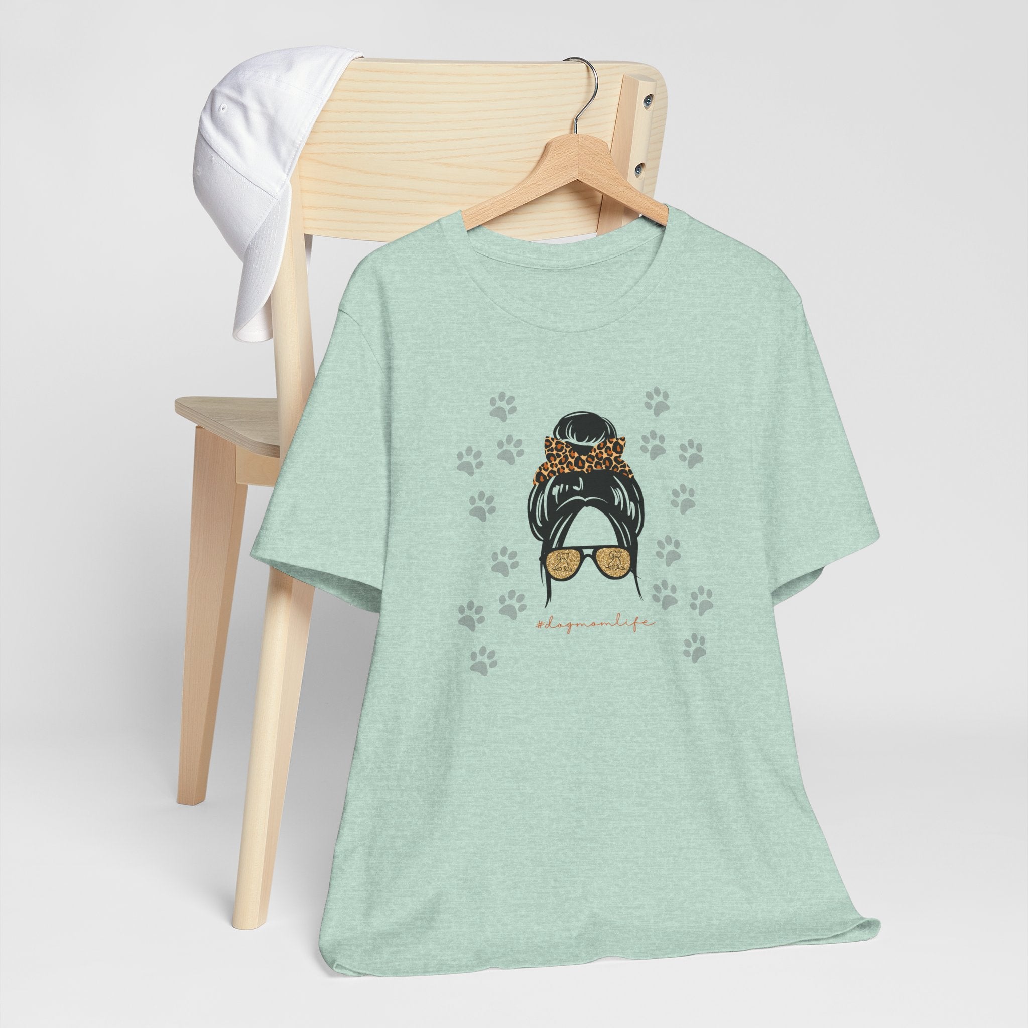 Ladies Relaxed Soft Tee Dog Mom life