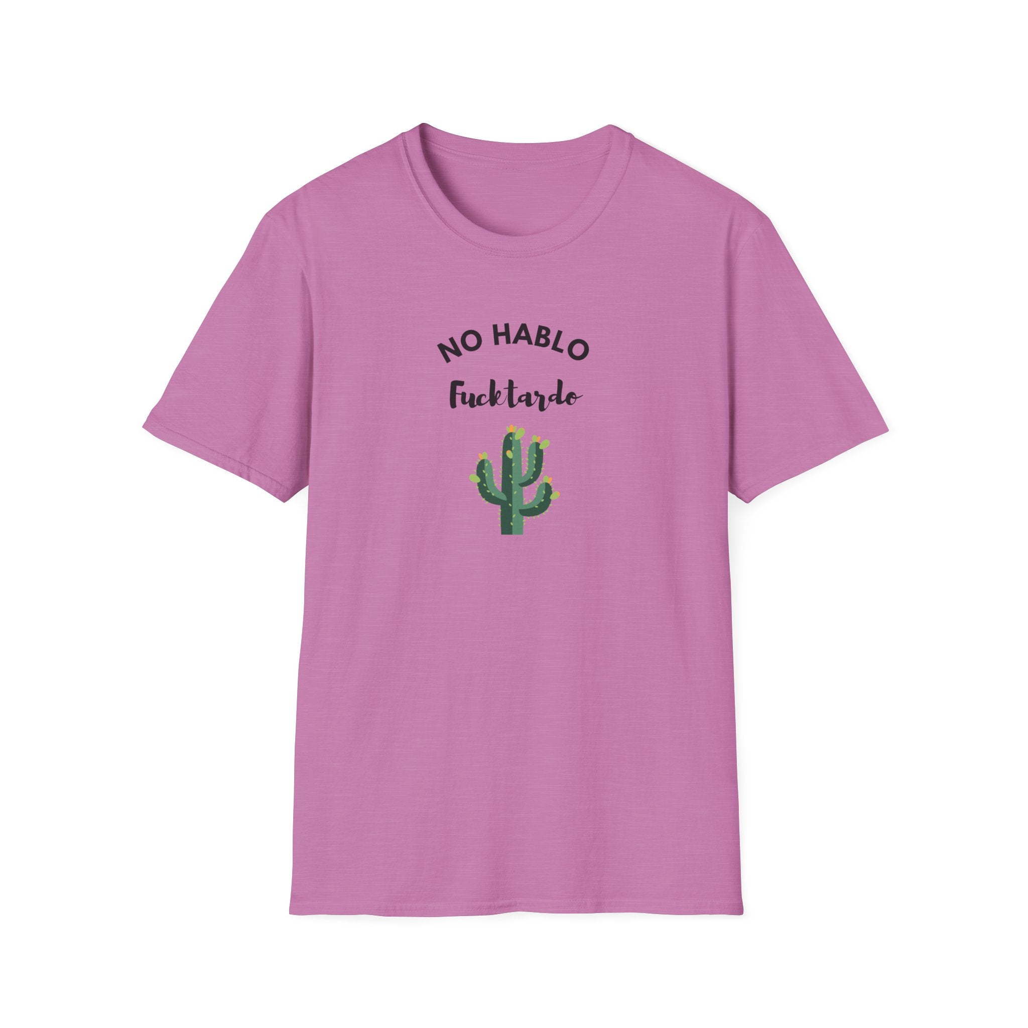 Relaxed Tee - Men & Women - No Hablo with 1 Cactus