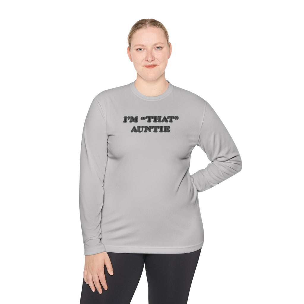 Lightweight Long Sleeve Tee - Women - I'm that Auntie
