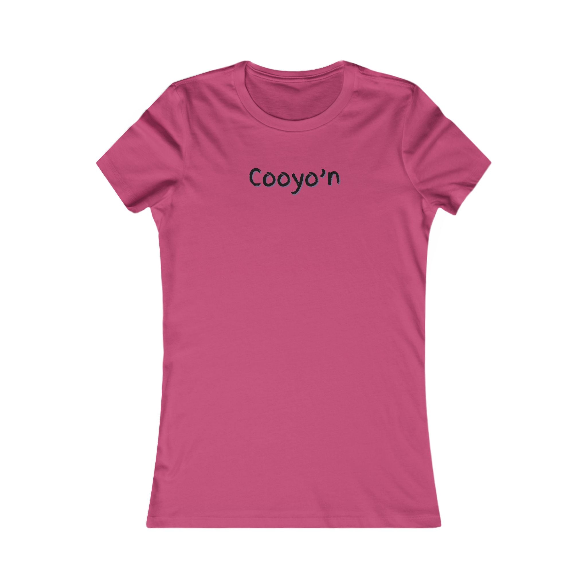 Women's Fitted Tee - Cooyo'n
