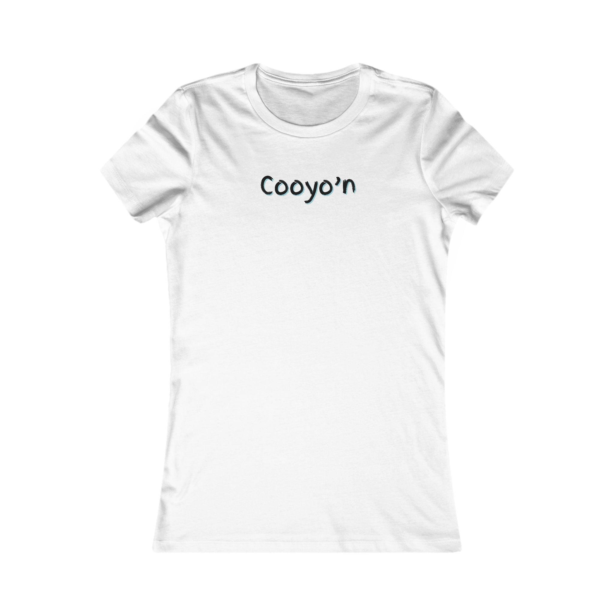 Women's Fitted Tee - Cooyo'n