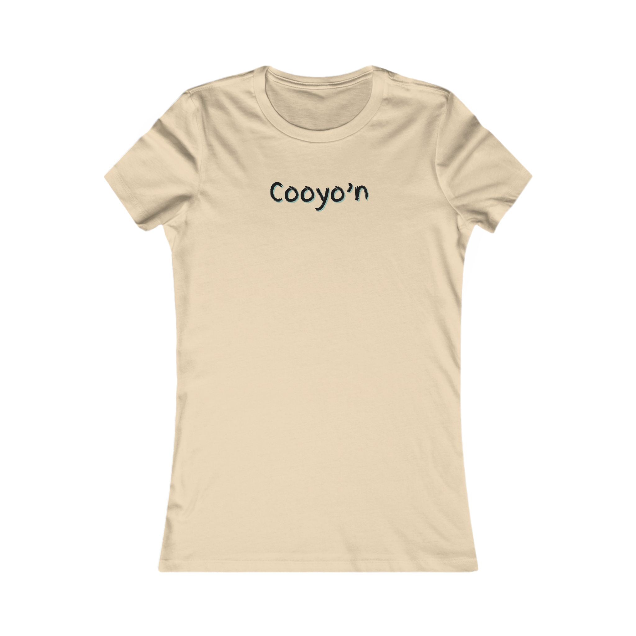 Women's Fitted Tee - Cooyo'n