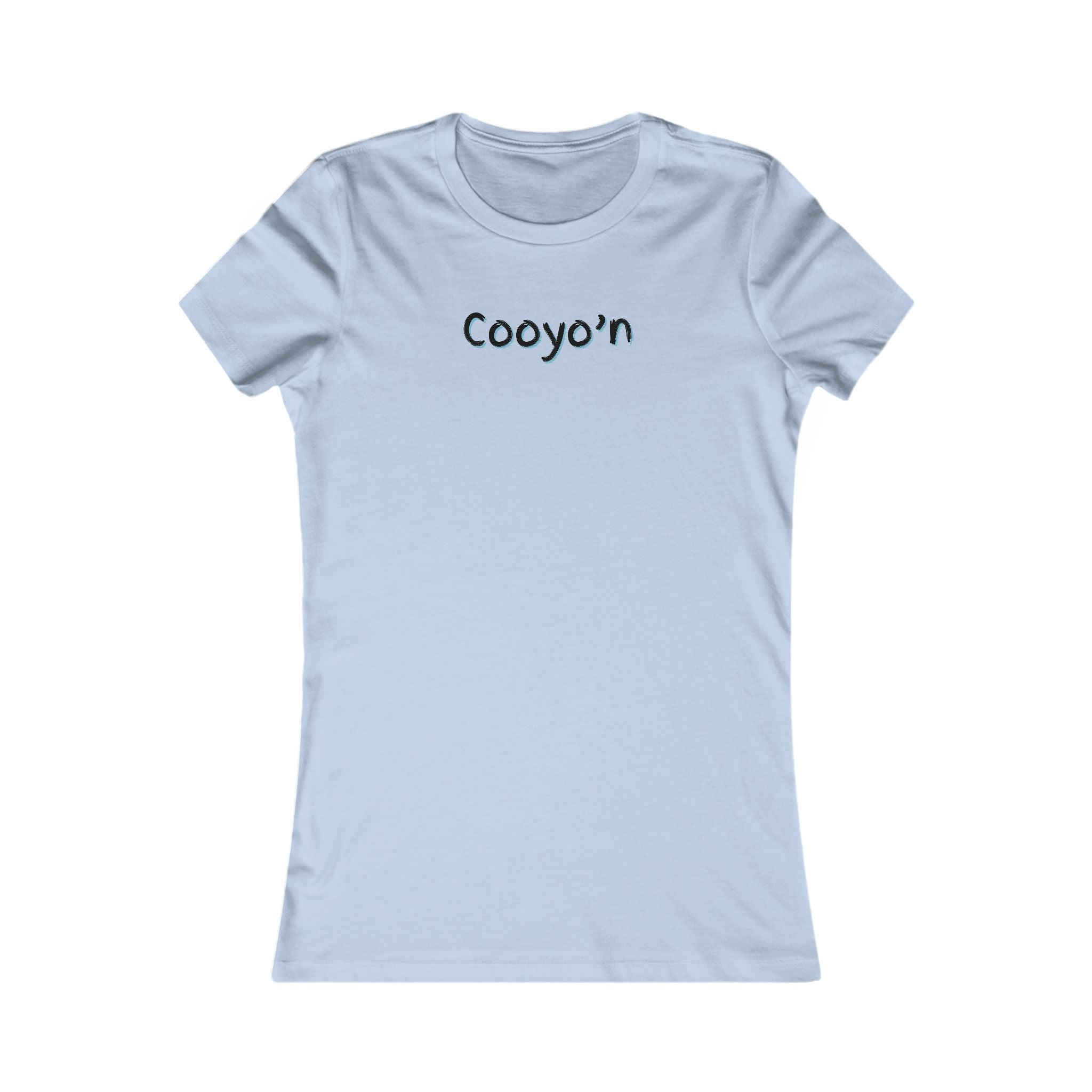 Women's Fitted Tee - Cooyo'n