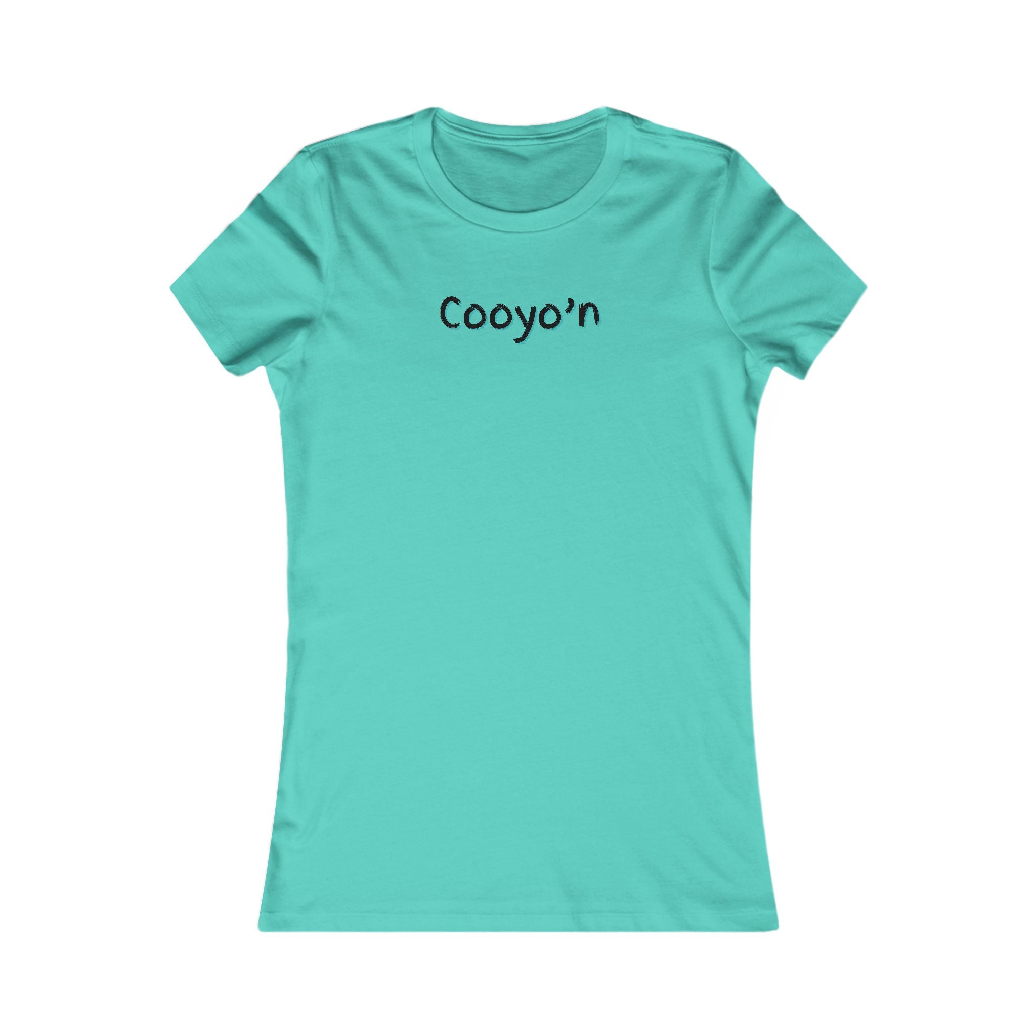 Women's Fitted Tee - Cooyo'n