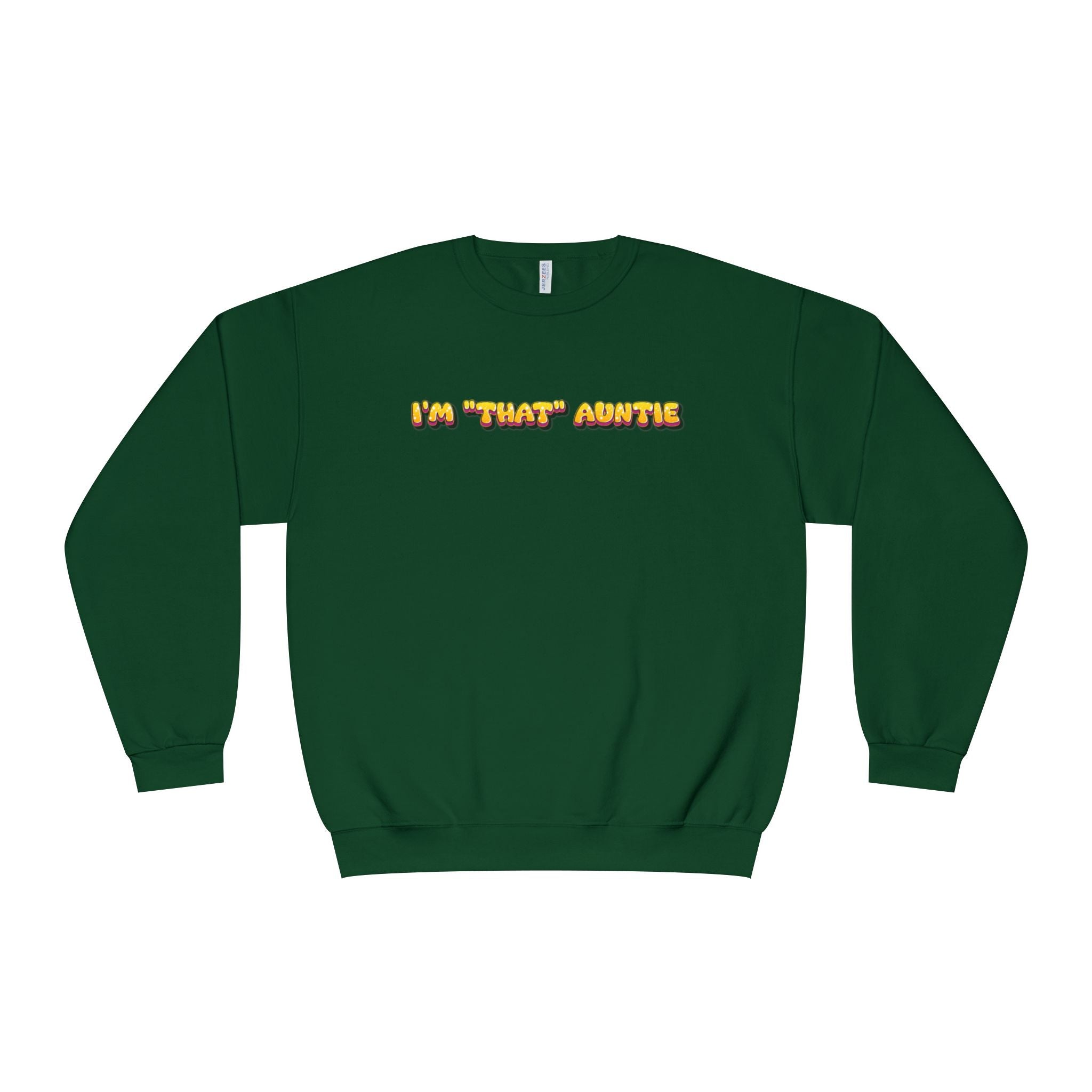 Lightweight Women's Sweatshirt - Im That Auntie Colorful
