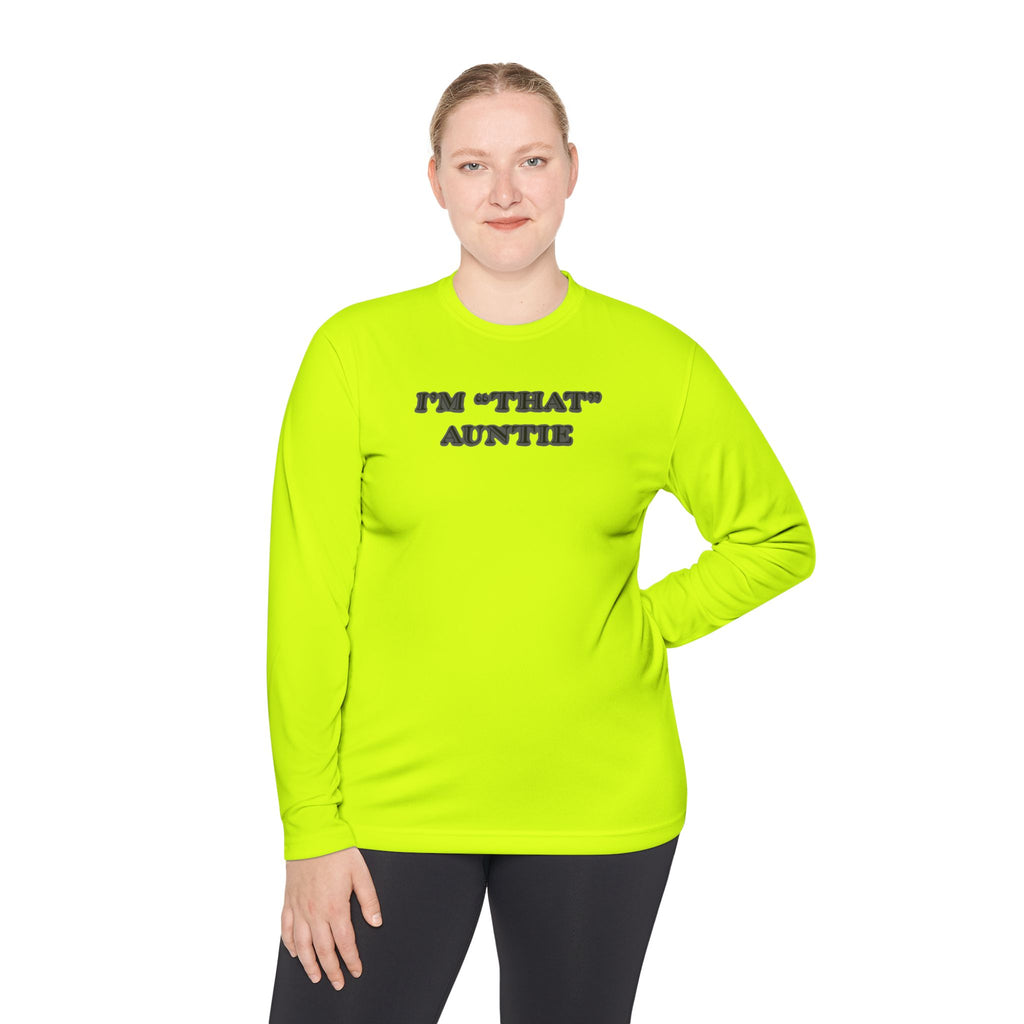 Lightweight Long Sleeve Tee - Women - I'm that Auntie