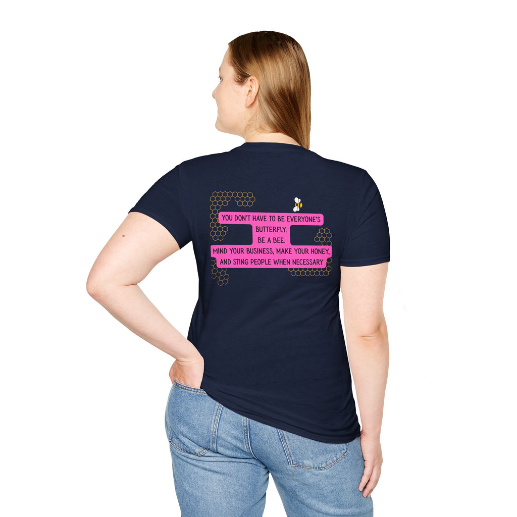 Ladies Soft Relaxed Tee - Be a Bee Funny