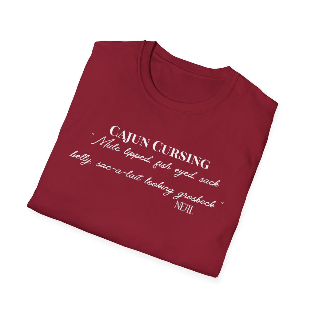 Men's Soft Tee - Relaxed Fit - Cajun Cursing