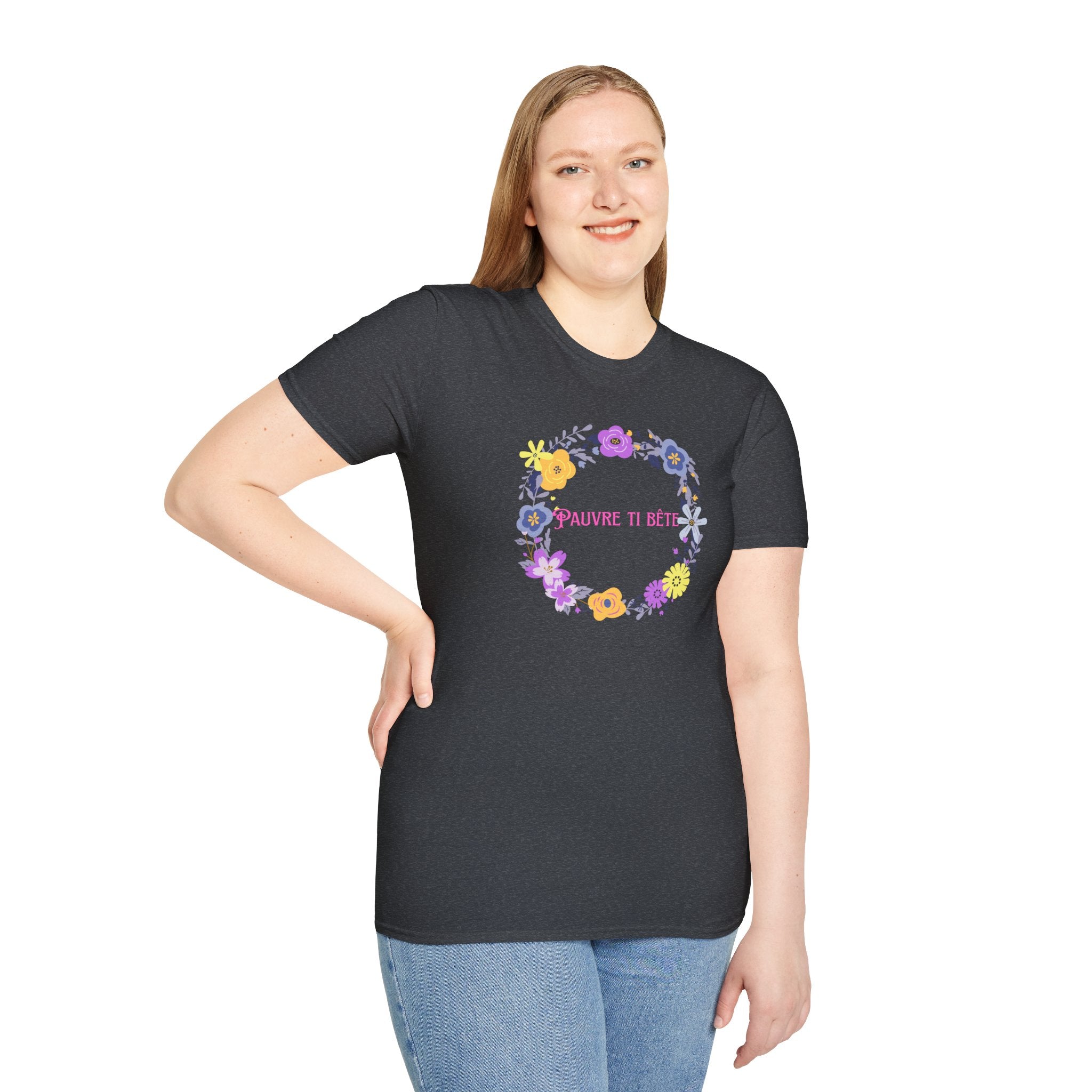Ladies More Relaxed Soft T Shirt - Pauvre ti bête