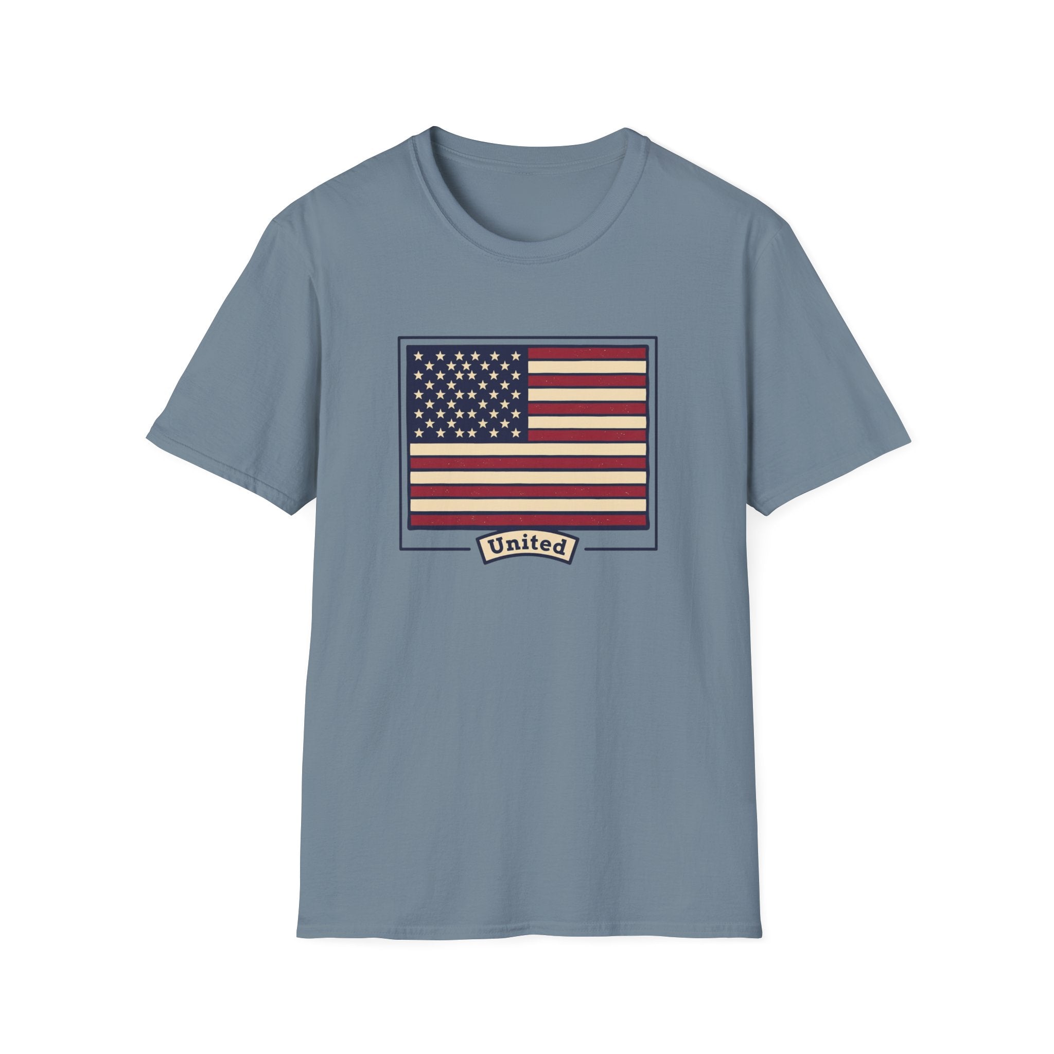 Men and Women - Regular Fit - American Flag and George Washington