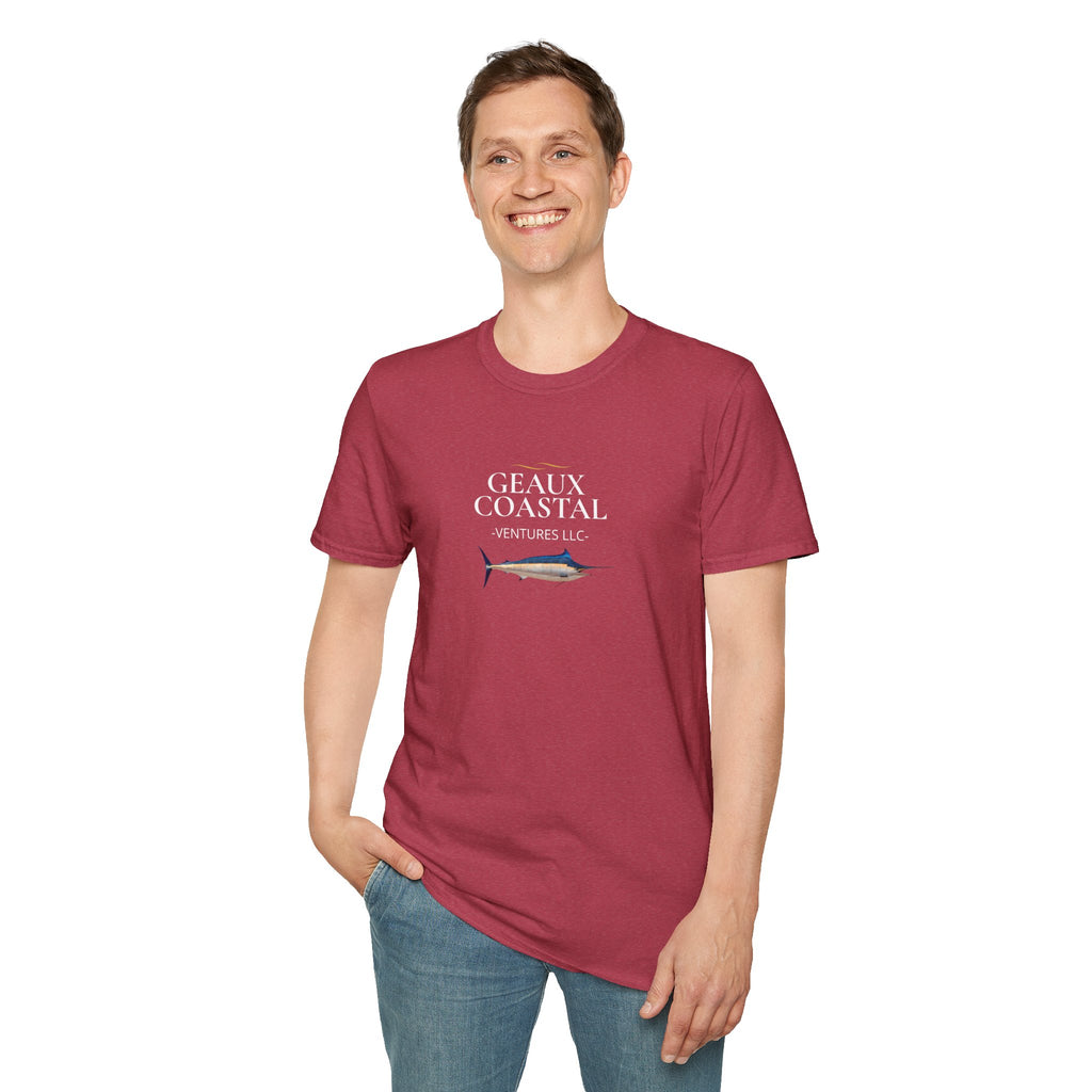 Soft Relaxed Mens Geaux Coastal Marlin Tee