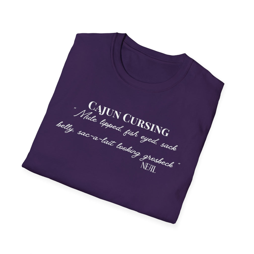 Men's Soft Tee - Relaxed Fit - Cajun Cursing