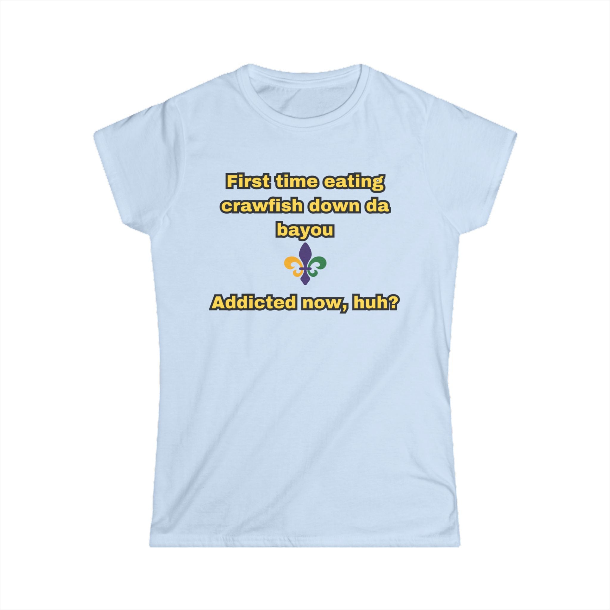 Ladies Soft Tee - Crawfish  fitted