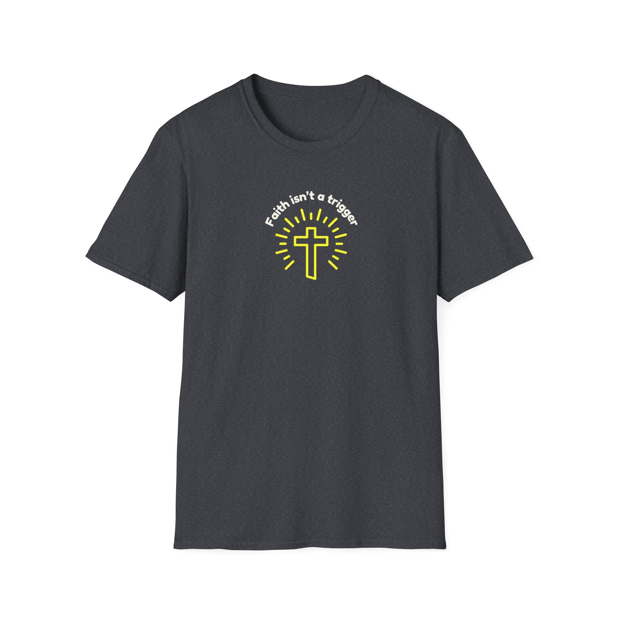 Men's Soft Relaxed tee - Faith isn't a trigger