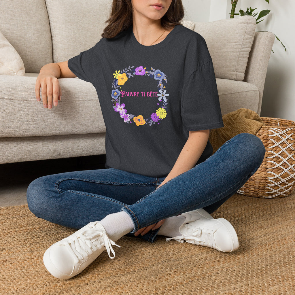 Ladies More Relaxed Soft T Shirt - Pauvre ti bête