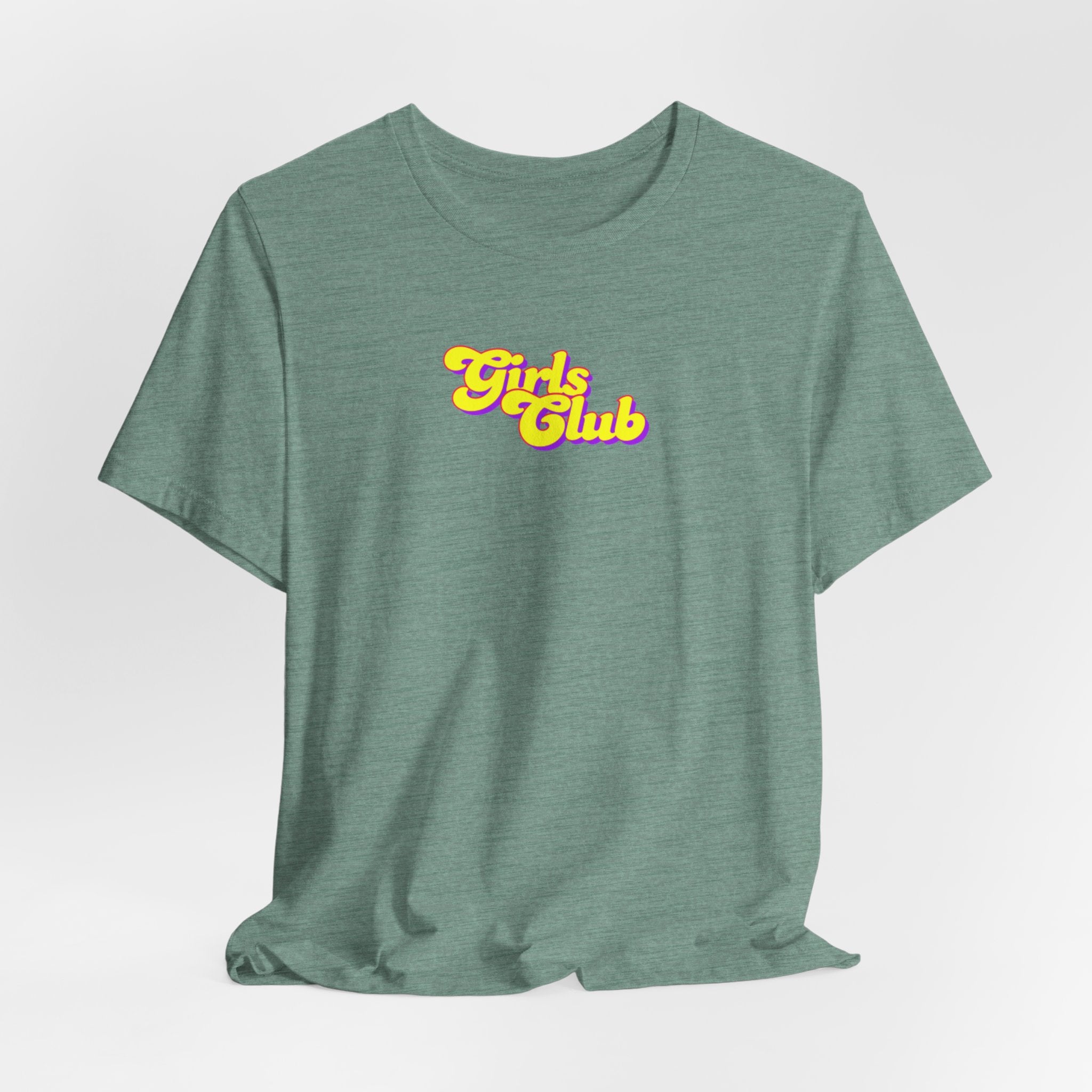Fitted / Regular fit Womans Soft Tee - Girls Club