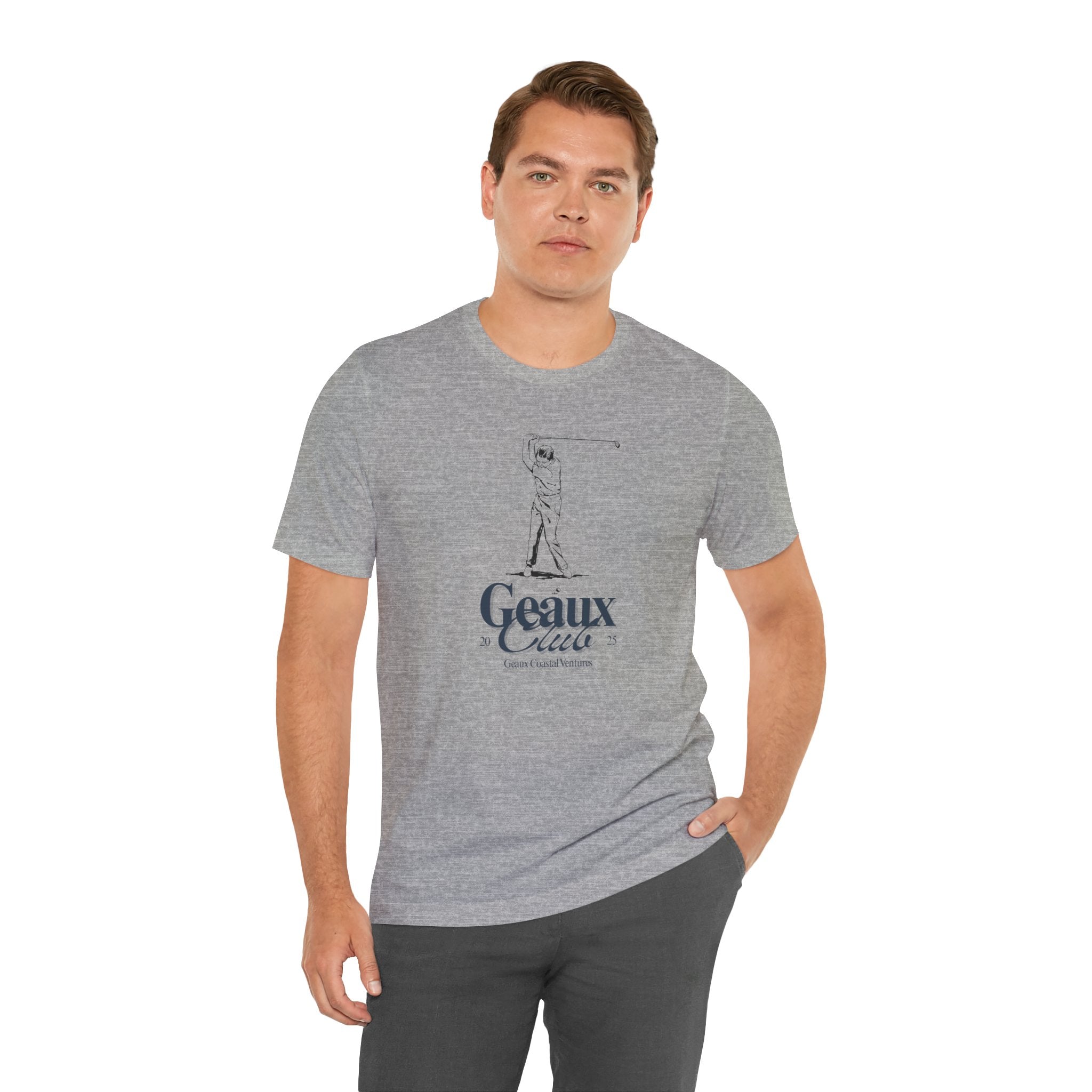 Men's Short Sleeve Tee - "Golf" "Geaux"