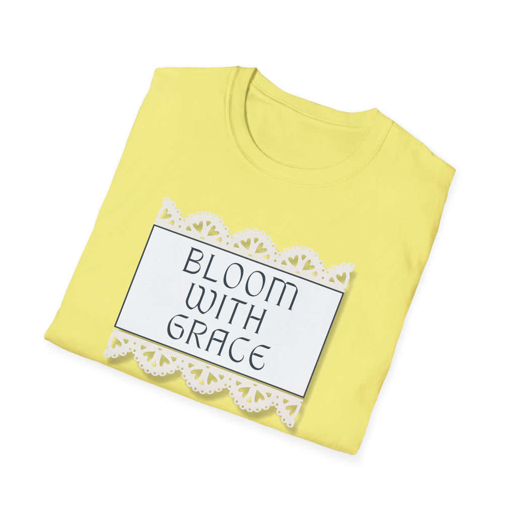 Women's Soft Relaxed Tee -  Bloom with Grace