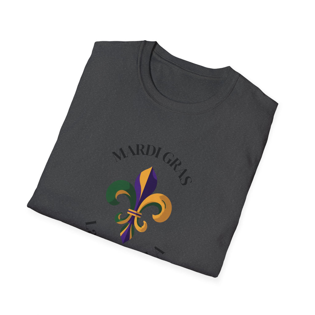 Relaxed Tee Men and Women  Mardi Gras Lafayette La
