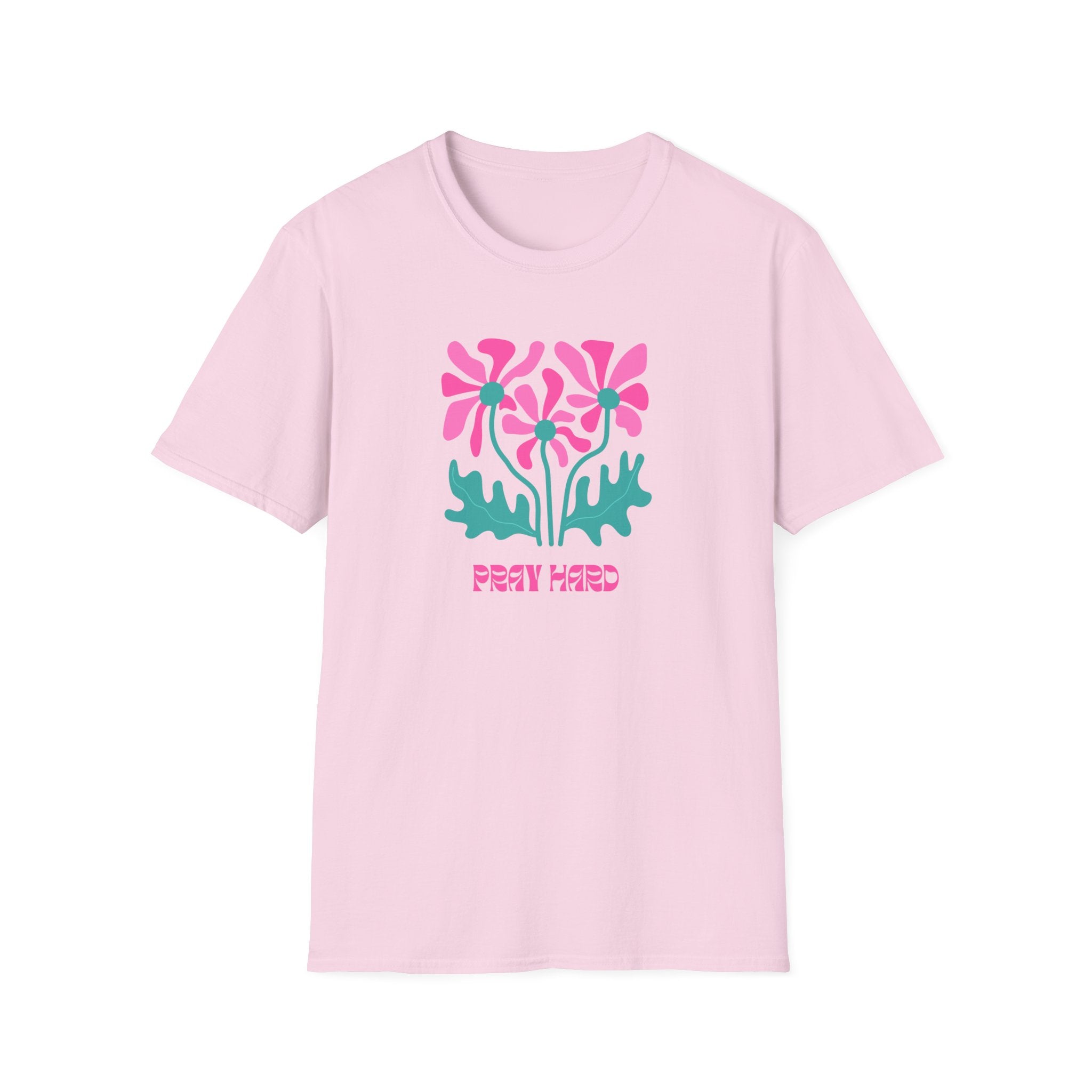 Womens Soft Tee Relaxed pray hard