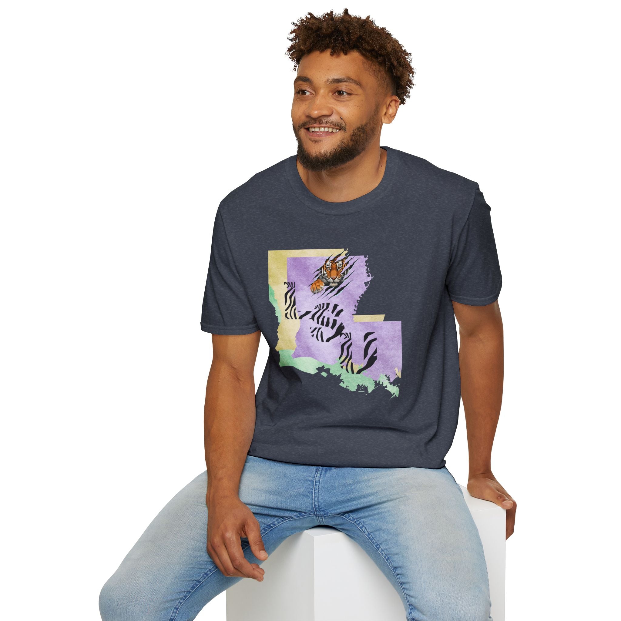 Mens Soft and Relaxed T Shirt - LSU Tigers
