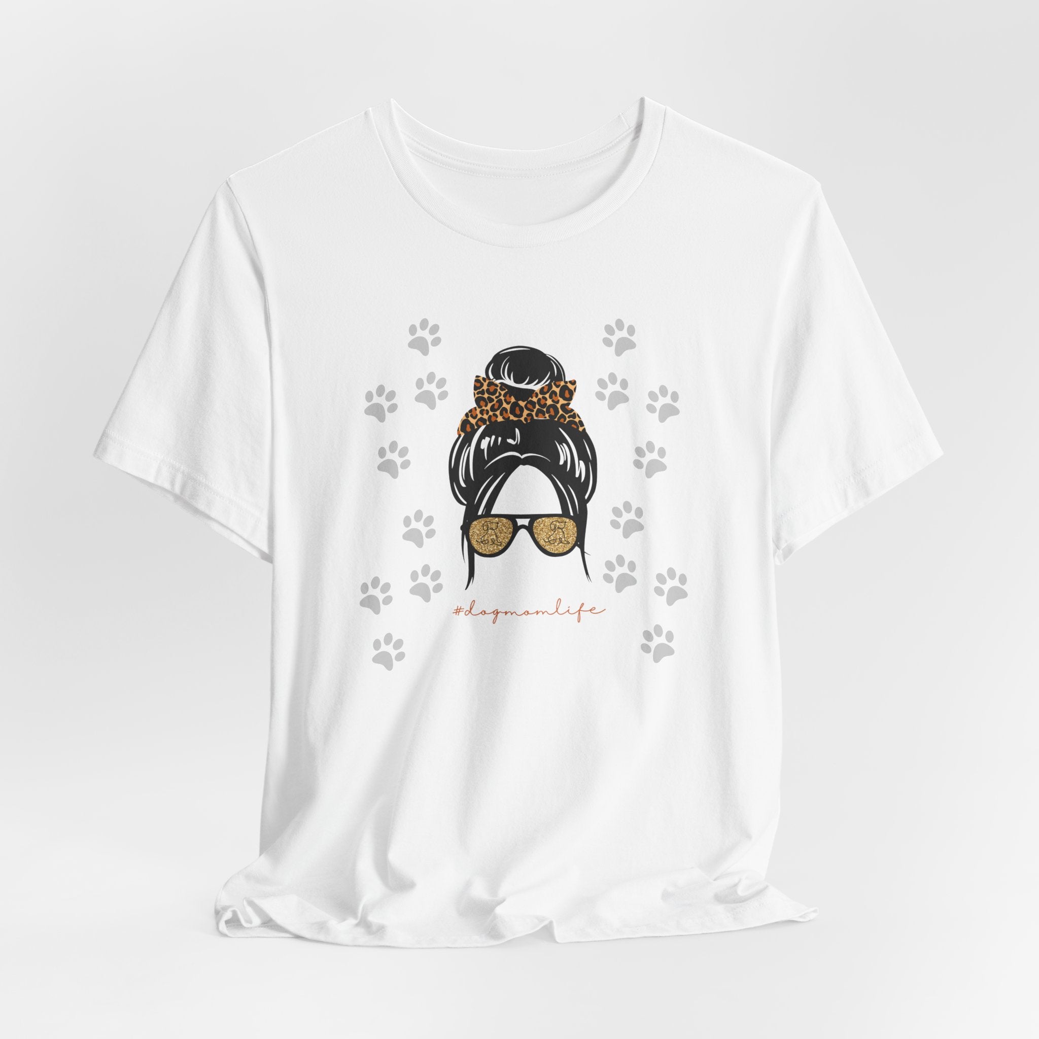Ladies Relaxed Soft Tee Dog Mom life