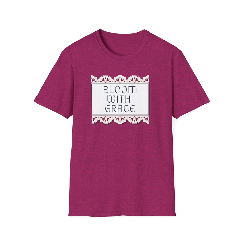 Women's Soft Relaxed Tee -  Bloom with Grace