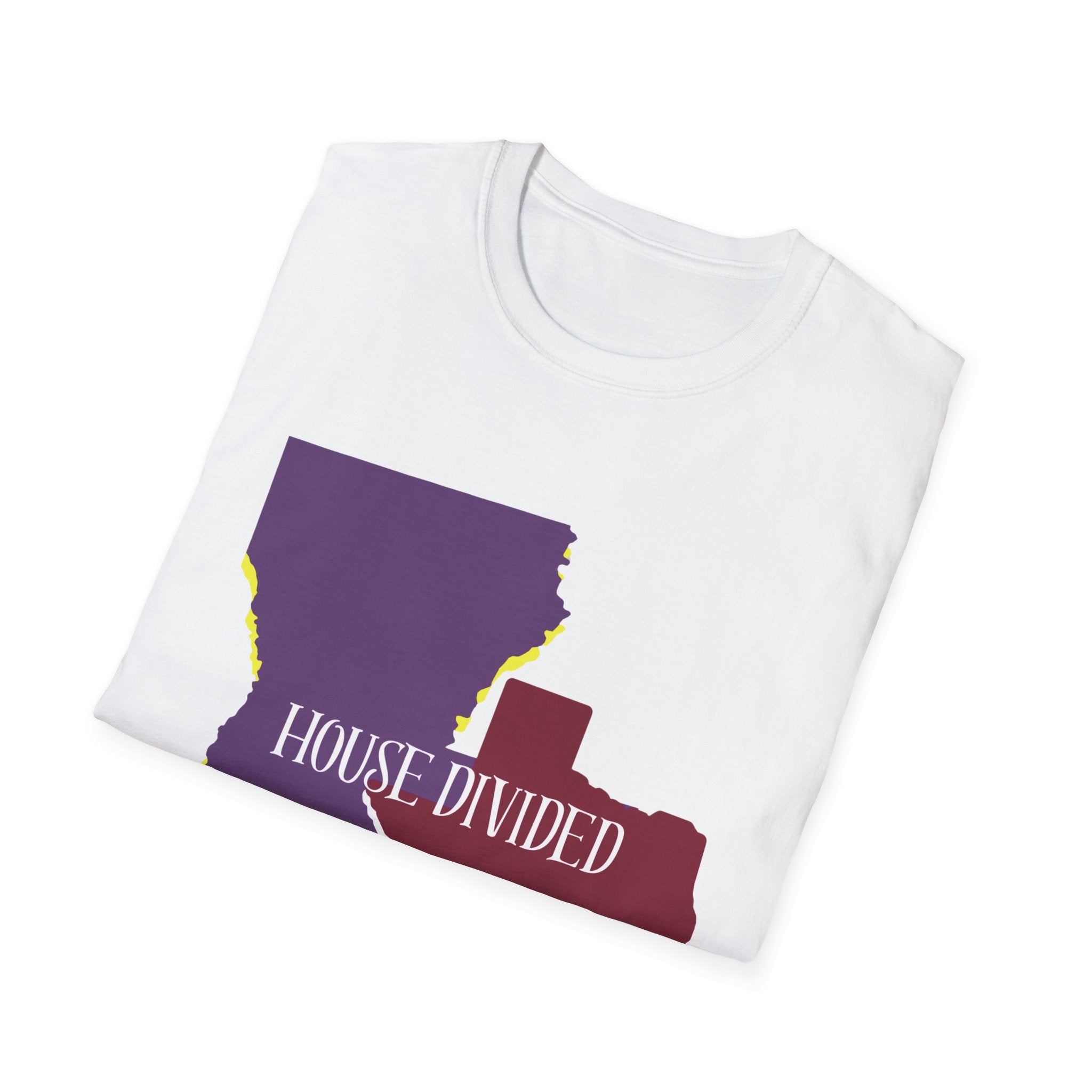 Aggies & LSU ( House Divided ) Unisex Softstyle T-Shirt