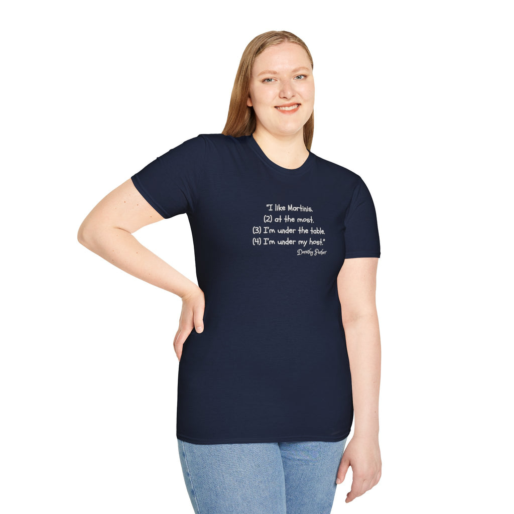 Women's Soft Relaxed Tee - Martinis