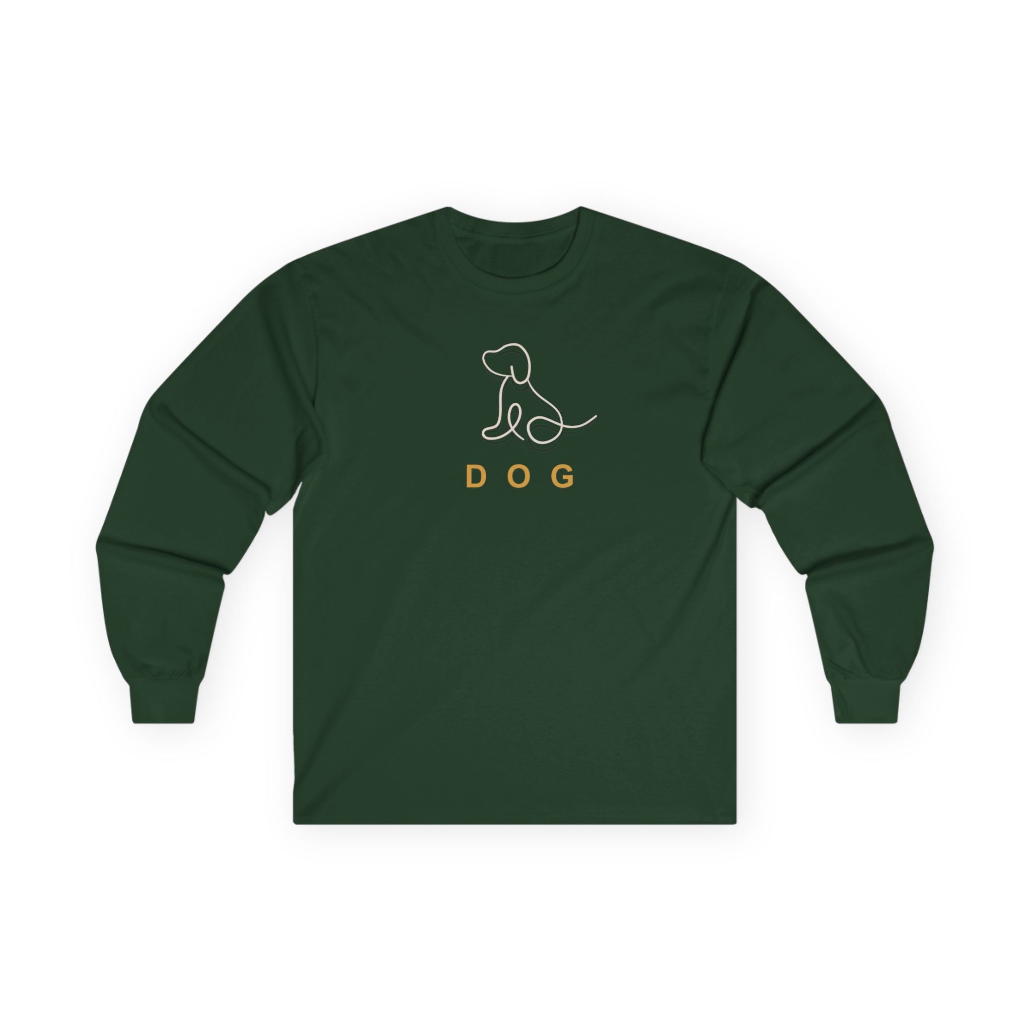 Normal Fit Long Sleeve Soft Shirt - Men and Women DOG