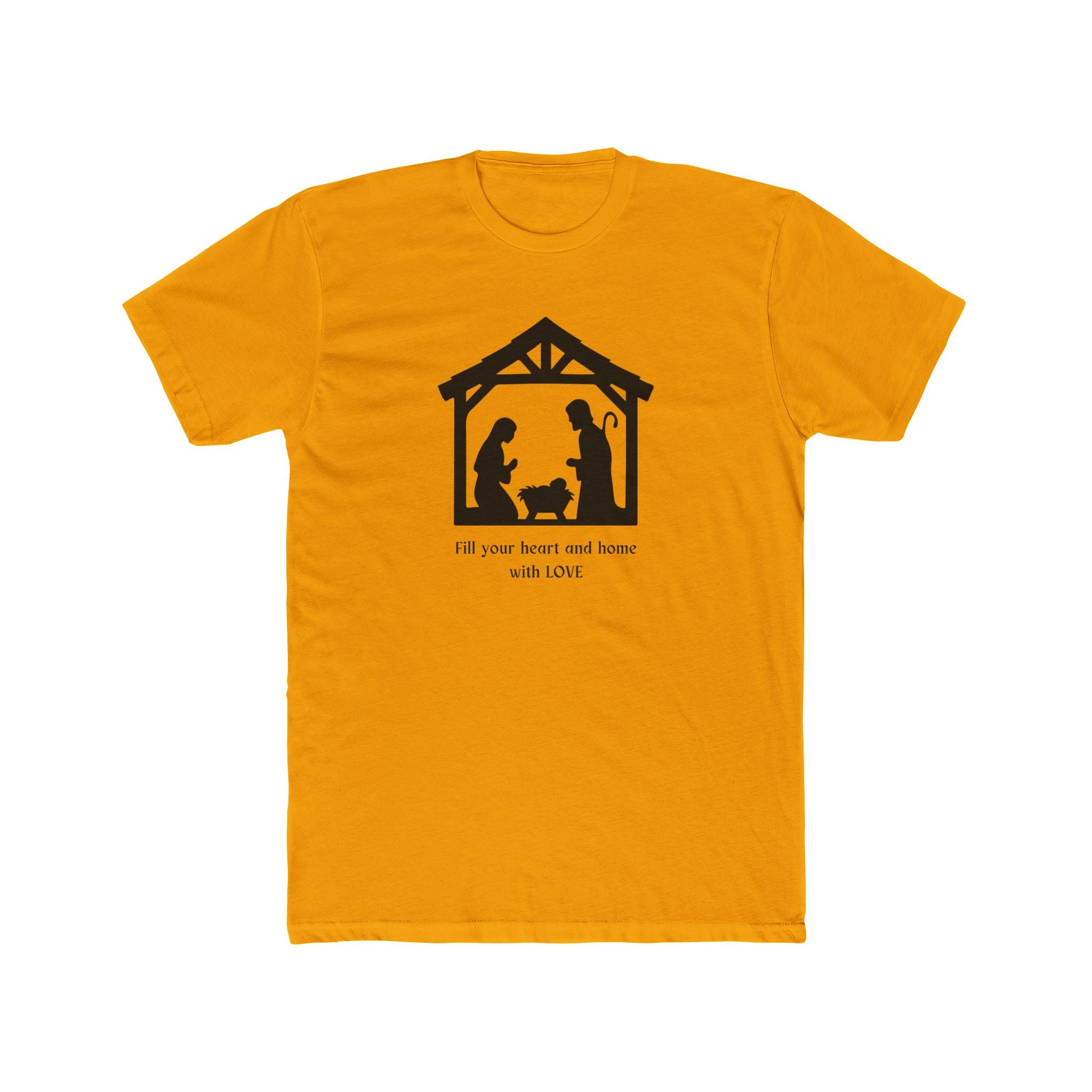 Men & Women Relaxed Tee Soft - Manger  Home and Heart