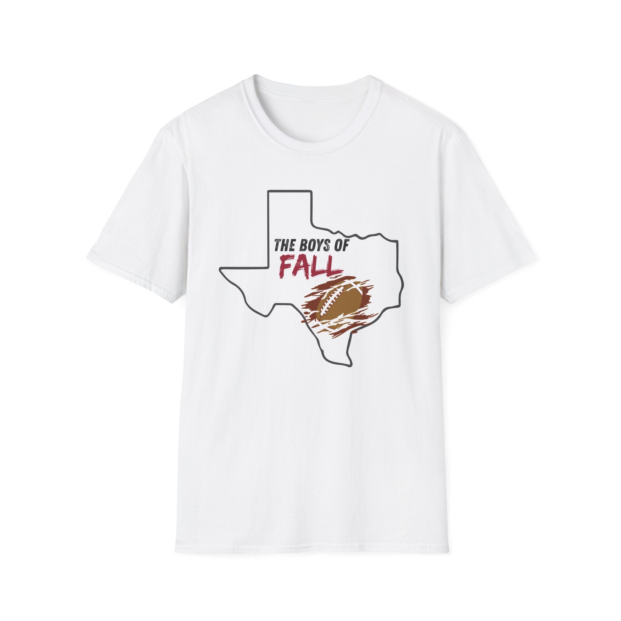 Men and Women - Soft Relaxed Tee- Texas A&M University- Aggies Football
