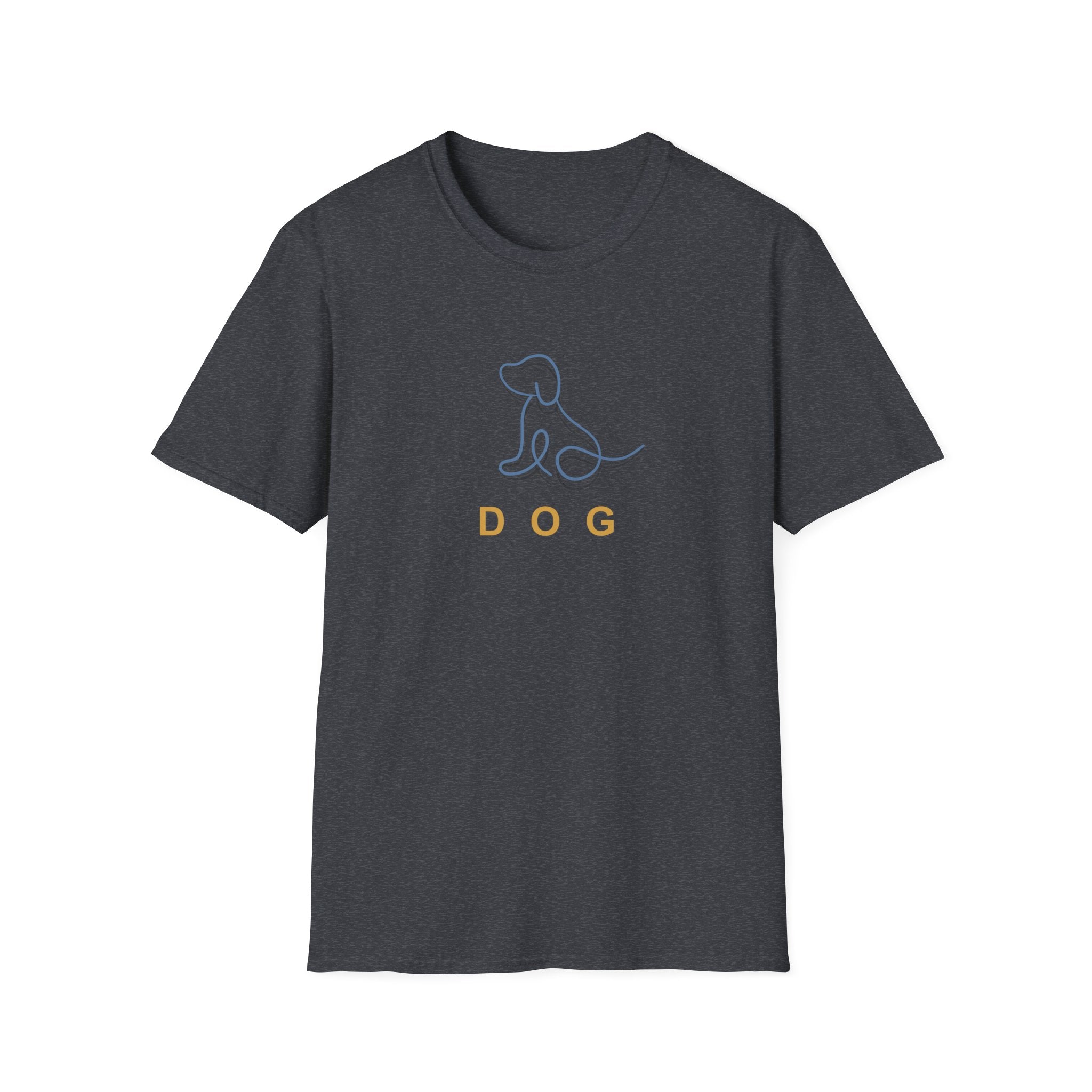Men and Women Dog Soft Relaxed T Shirt