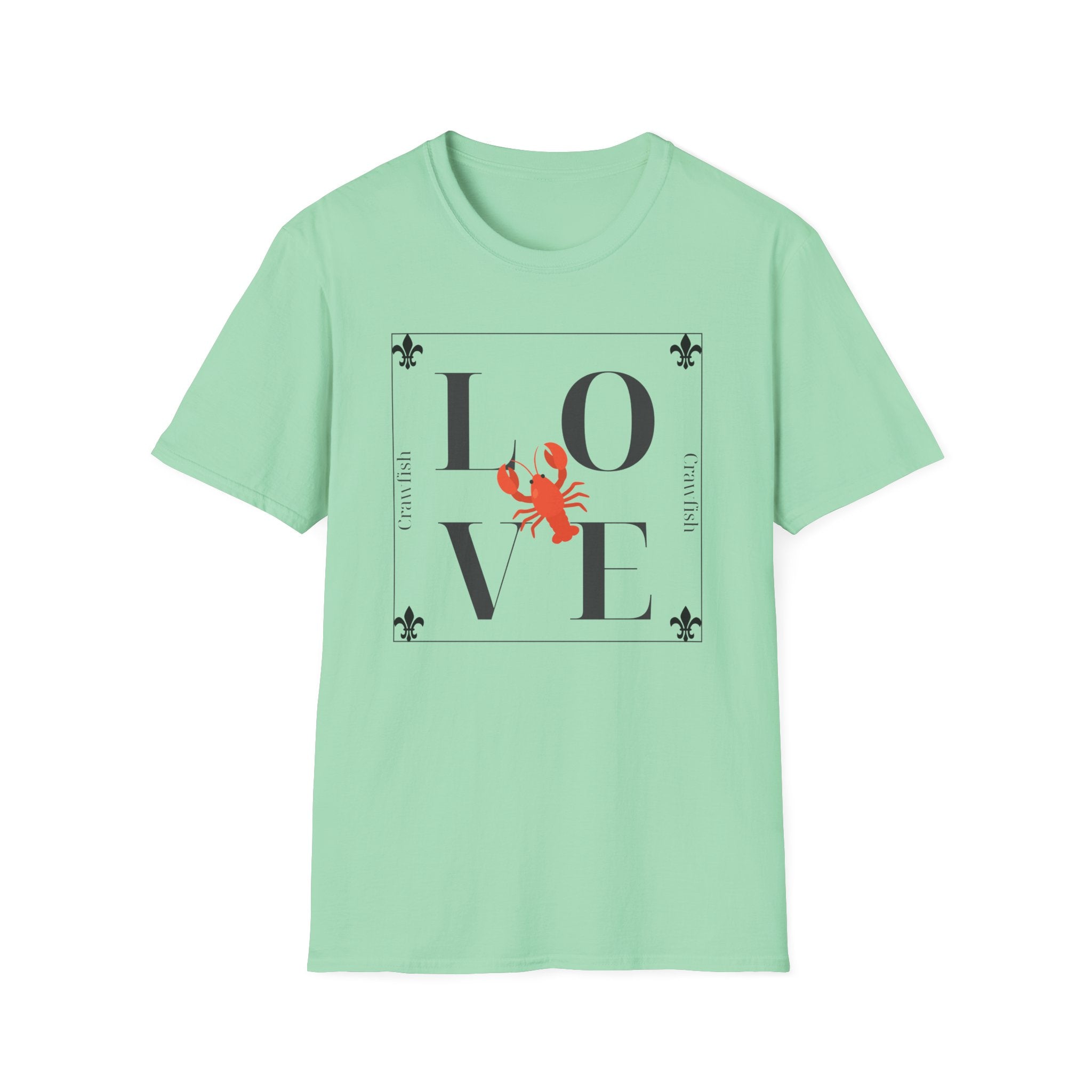 Unisex Soft Relaxed Tee - Crawfish Love (Men & Women)