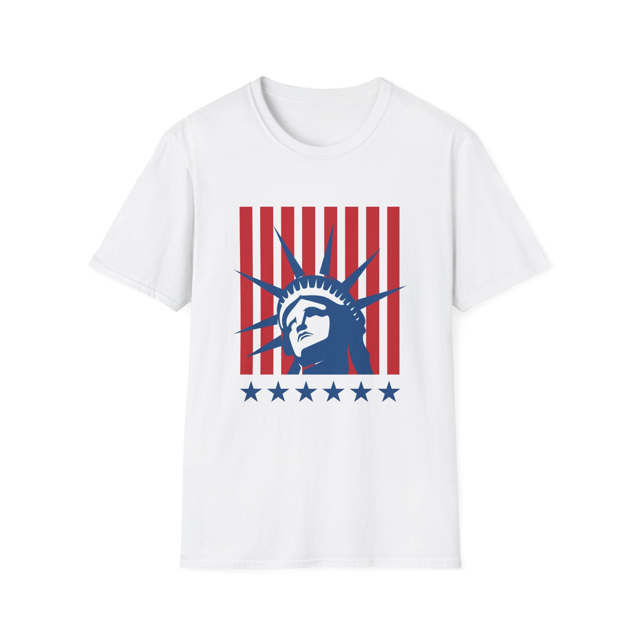 Relaxed Tee for Men & Women- Statue of Liberty