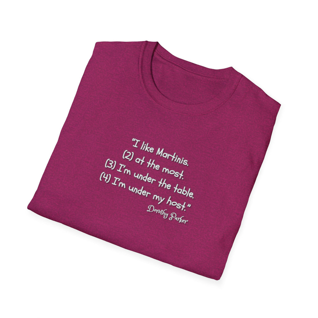 Women's Soft Relaxed Tee - Martinis