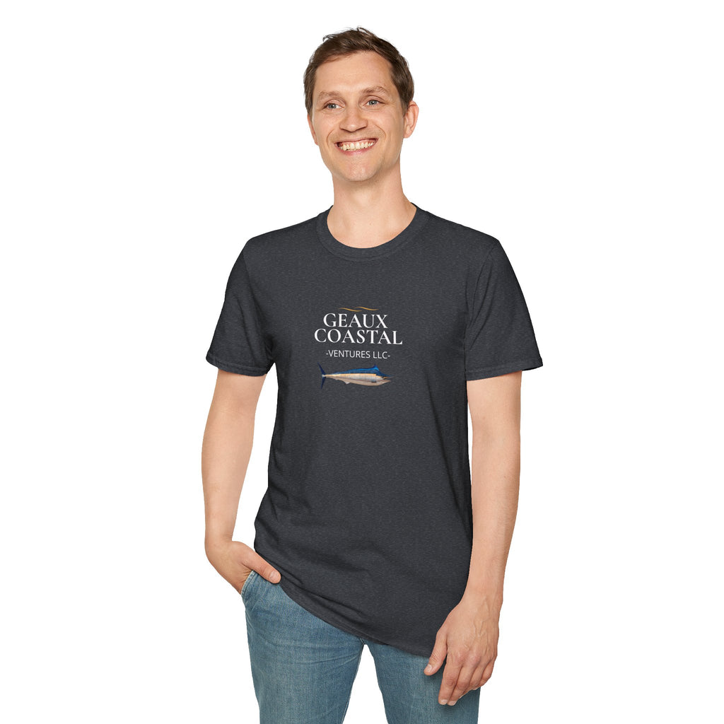 Soft Relaxed Mens Geaux Coastal Marlin Tee