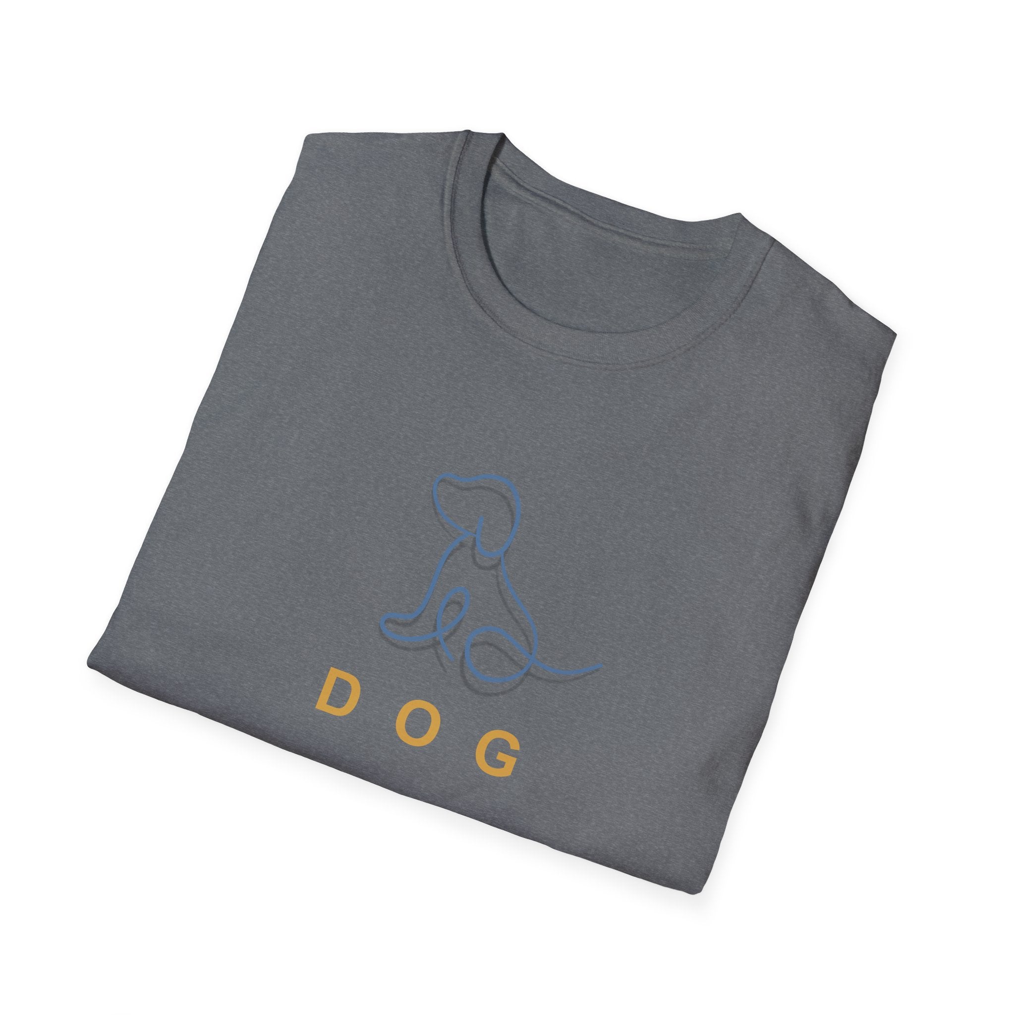 Men and Women Dog Soft Relaxed T Shirt