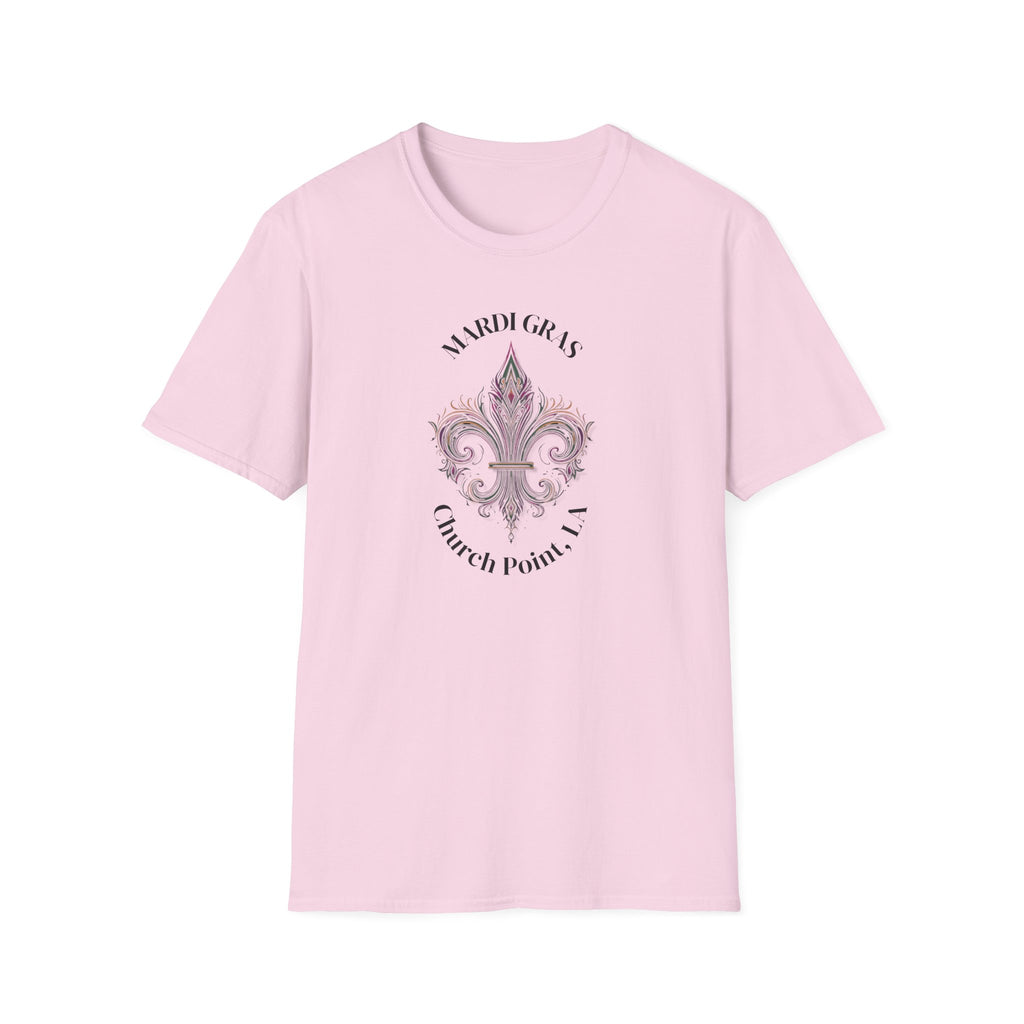 Relaxed Tee Men and Women Mardi Gras Church Point
