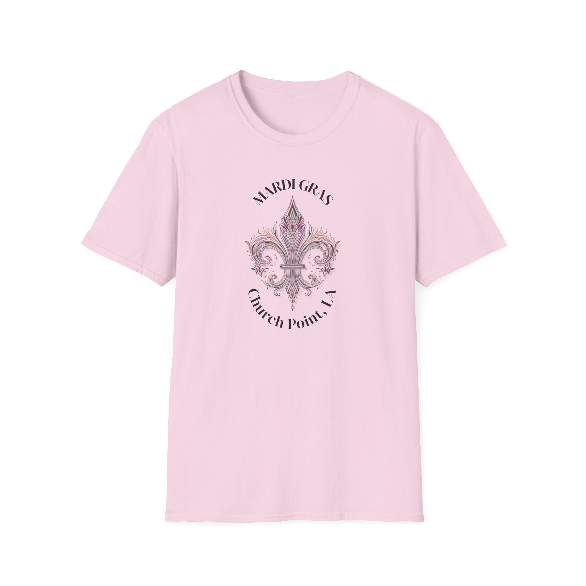 Relaxed Tee Men and Women Mardi Gras Church Point