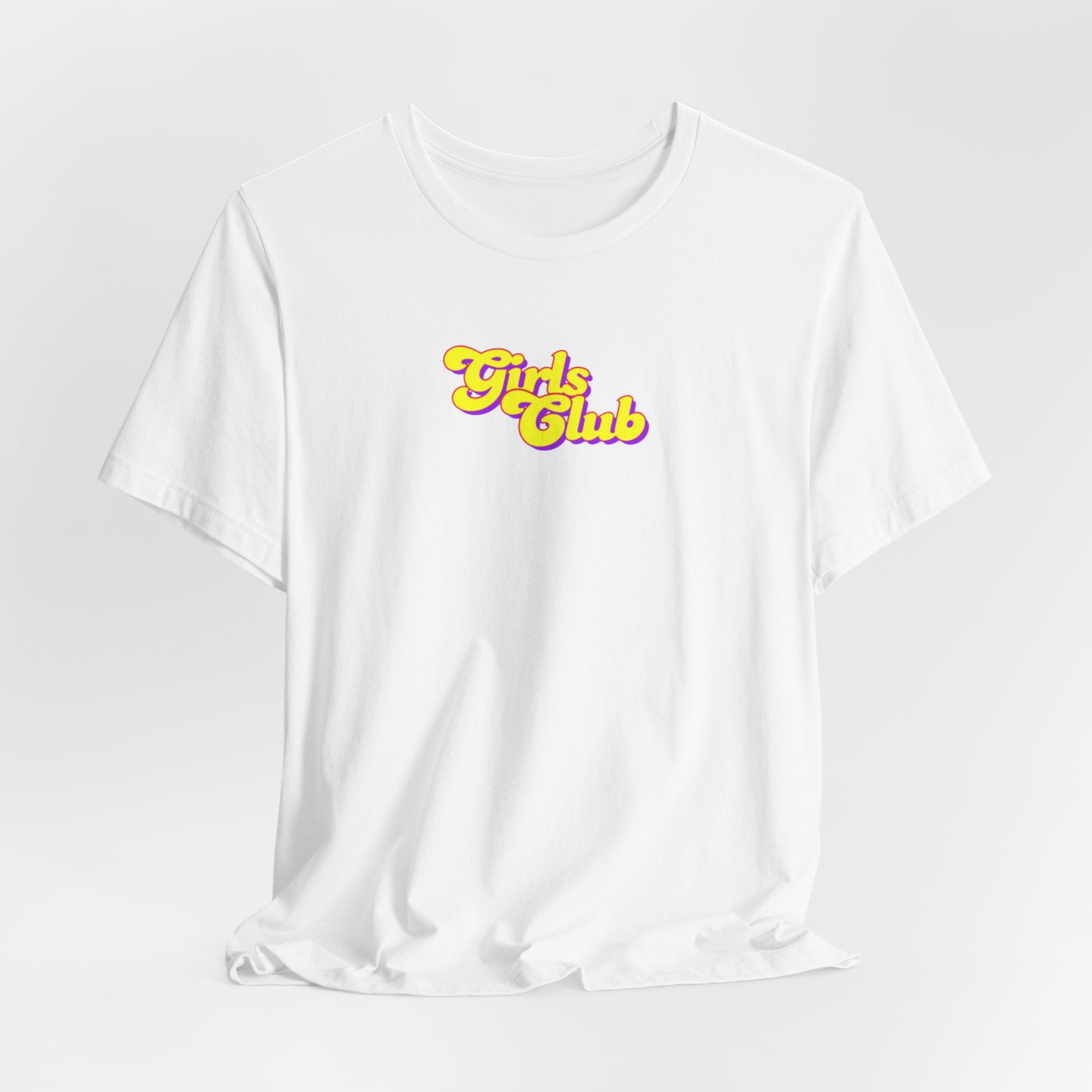 Fitted / Regular fit Womans Soft Tee - Girls Club